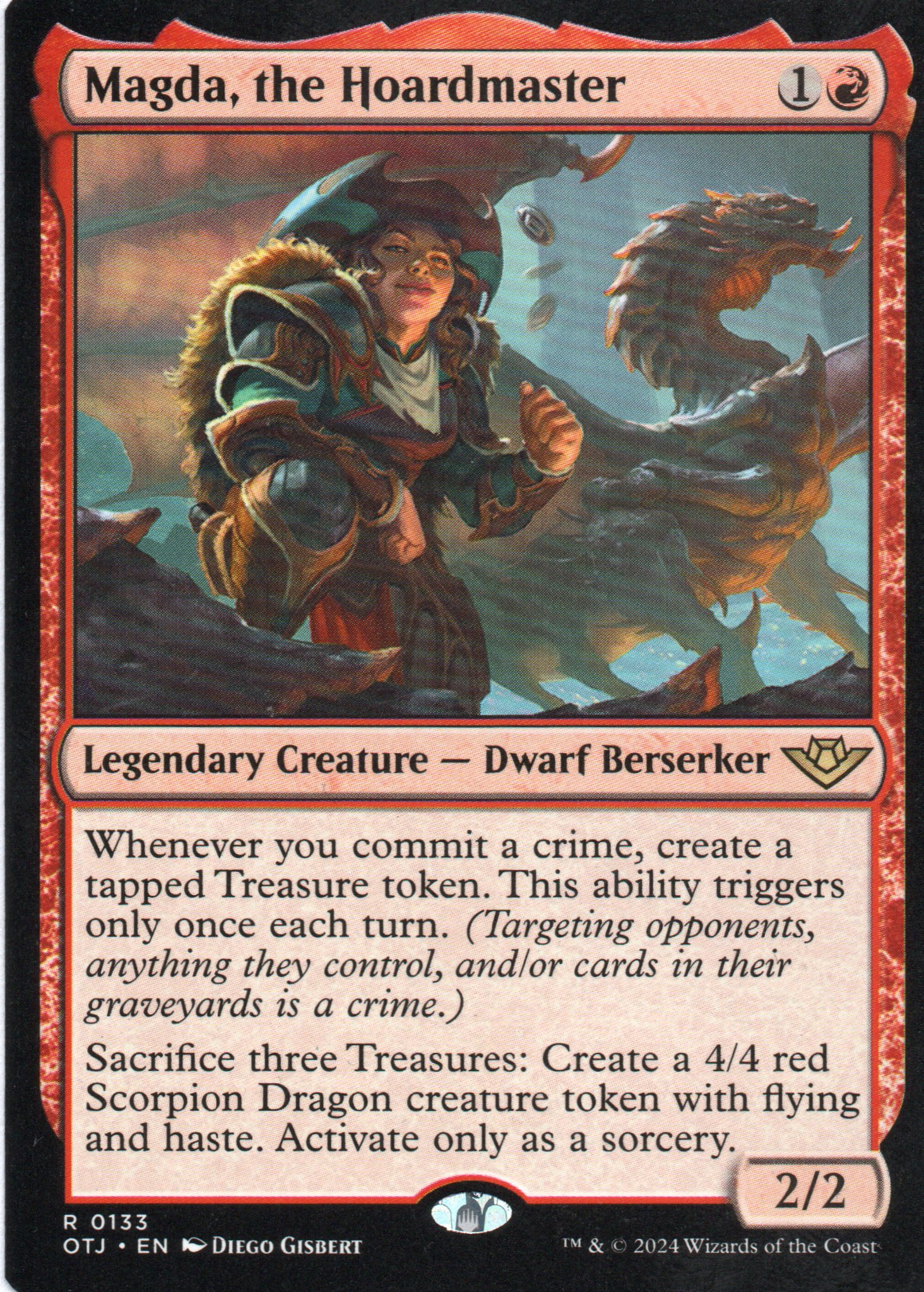  Magda, the Hoardmaster OTJ 133 Rare 1