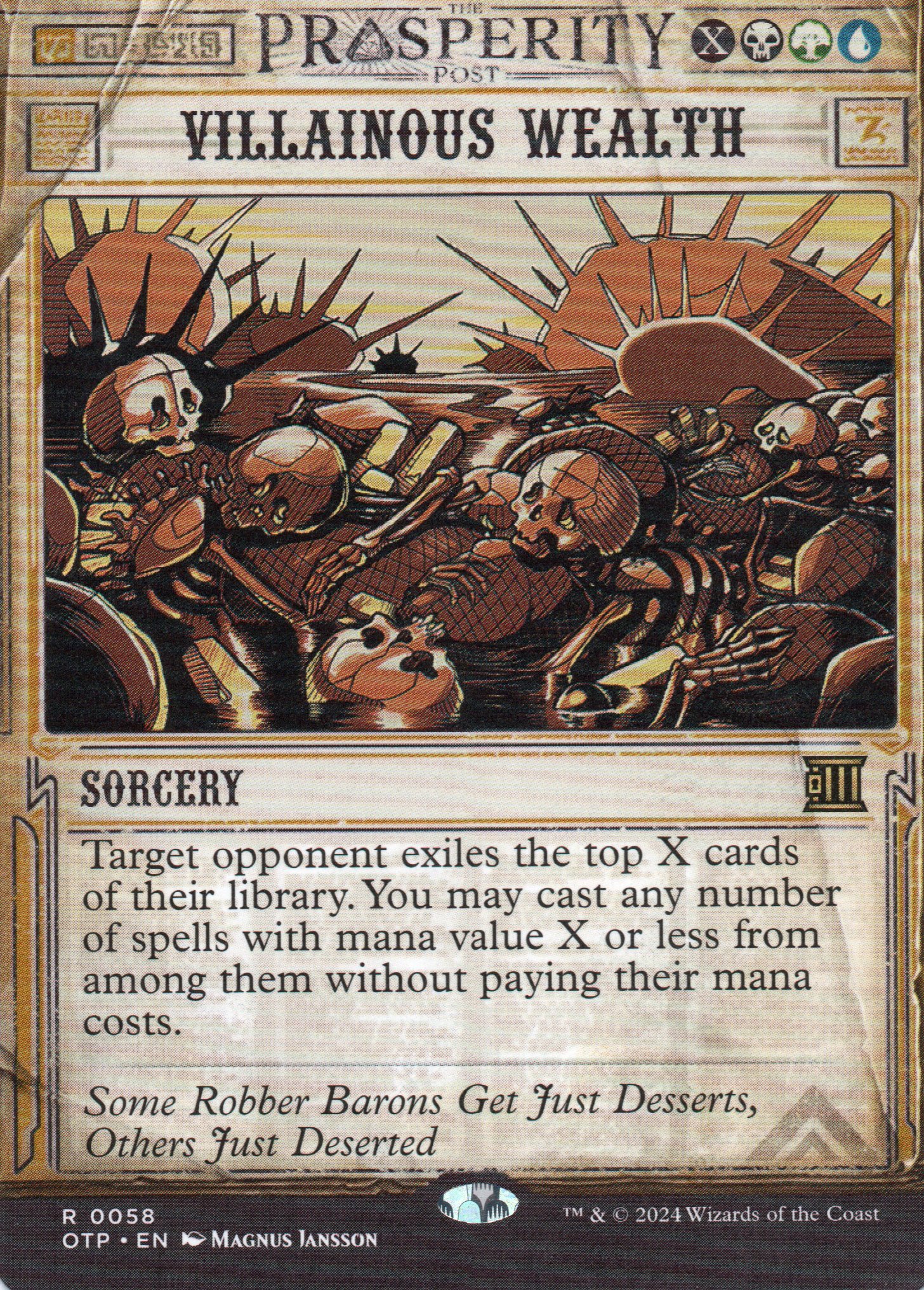  Villainus Wealth OTP 58 Rare 1