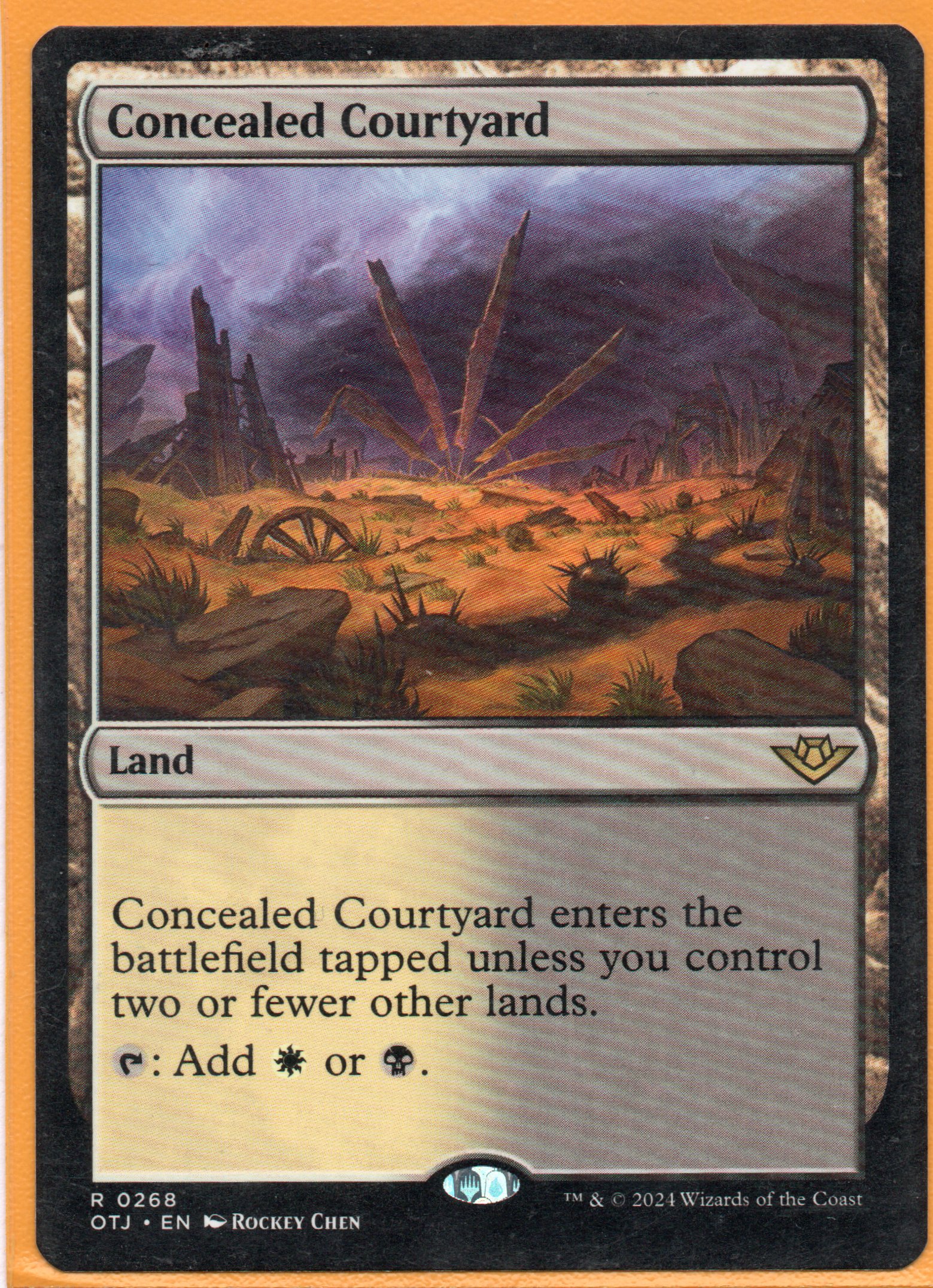  Concealed Courtyard OTJ 268 Rare 1