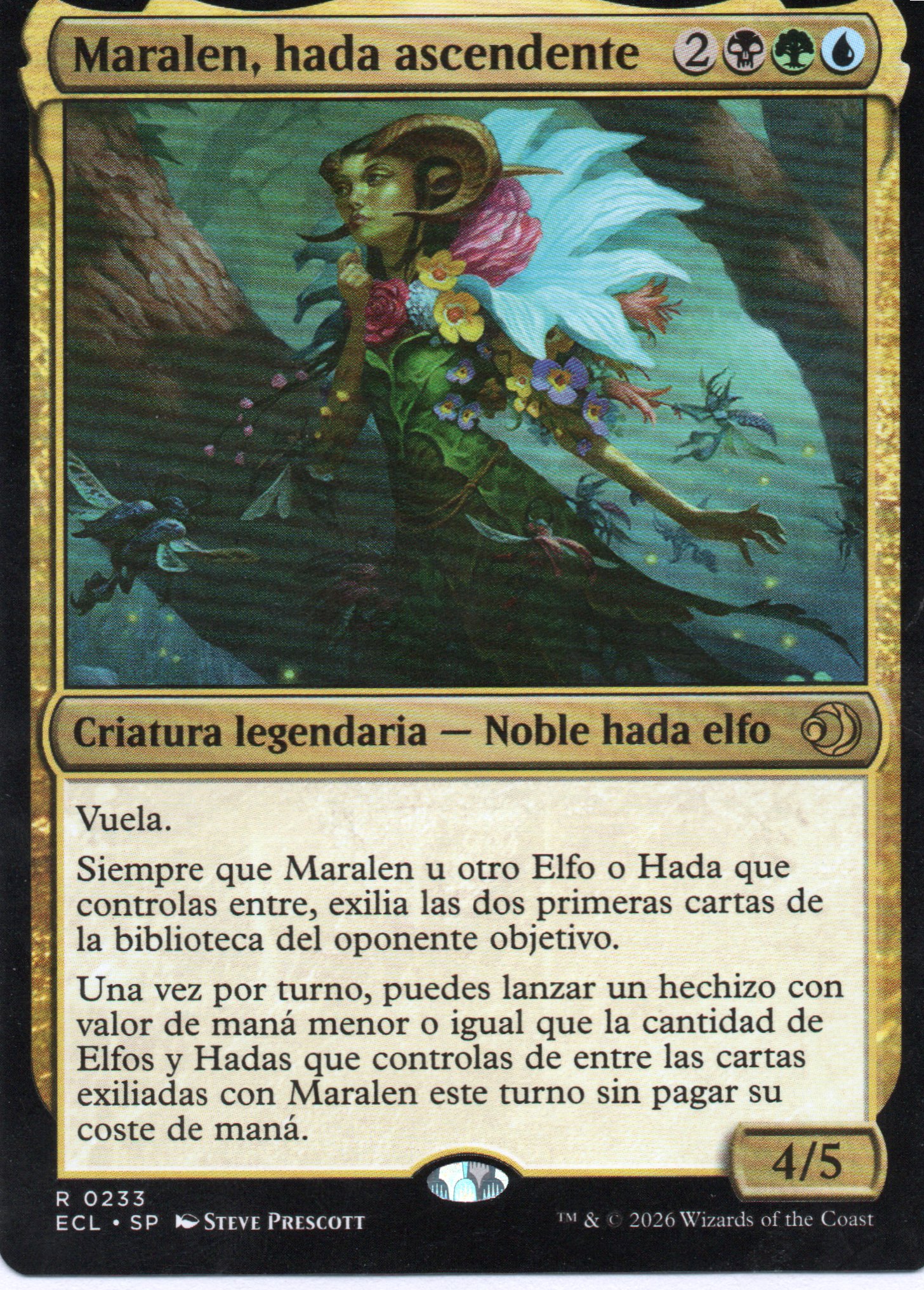  Maralen, hada ascendente ECL 233 Rare 1