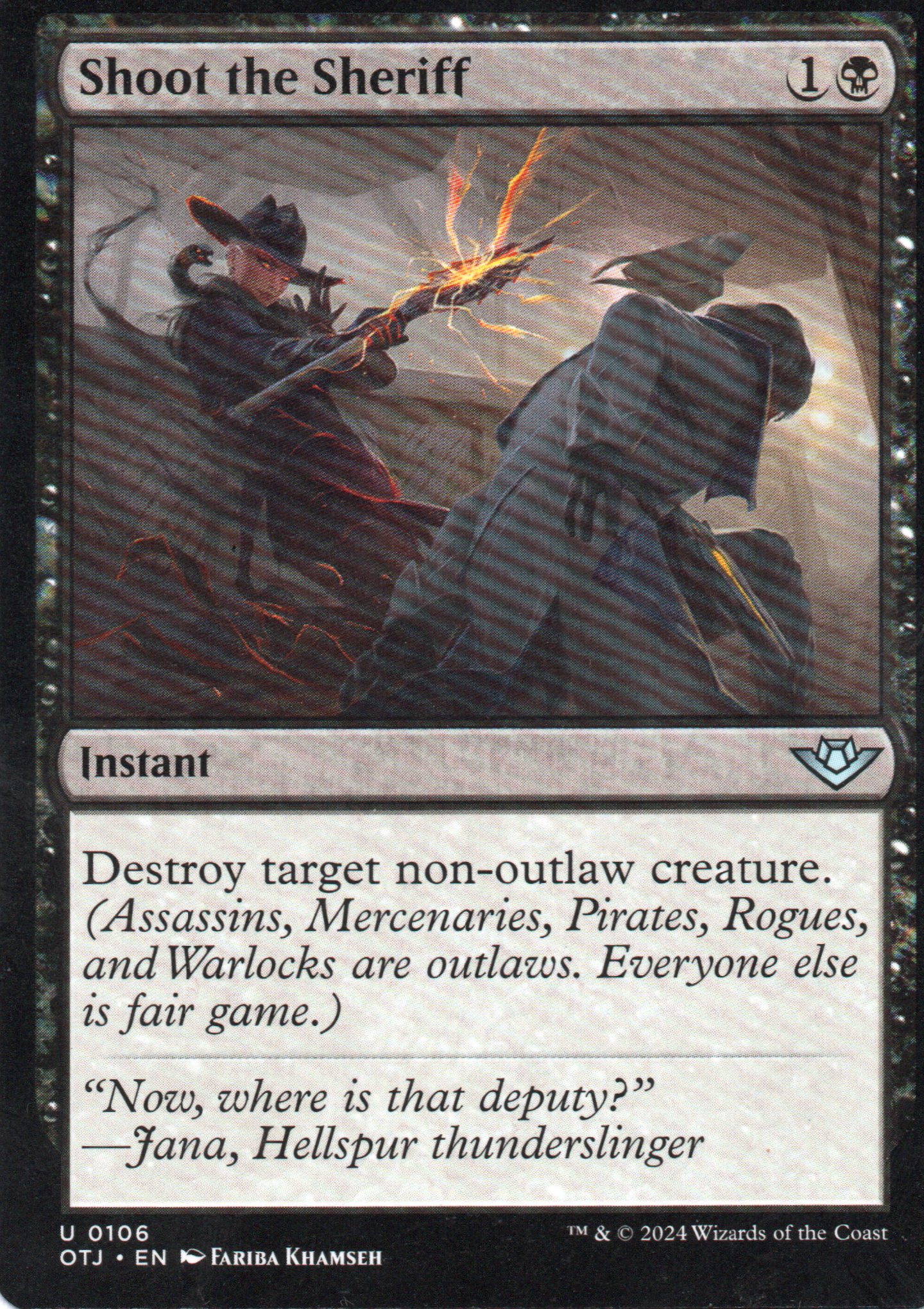  Shoot the Sheriff OTJ 106 Uncommun 1