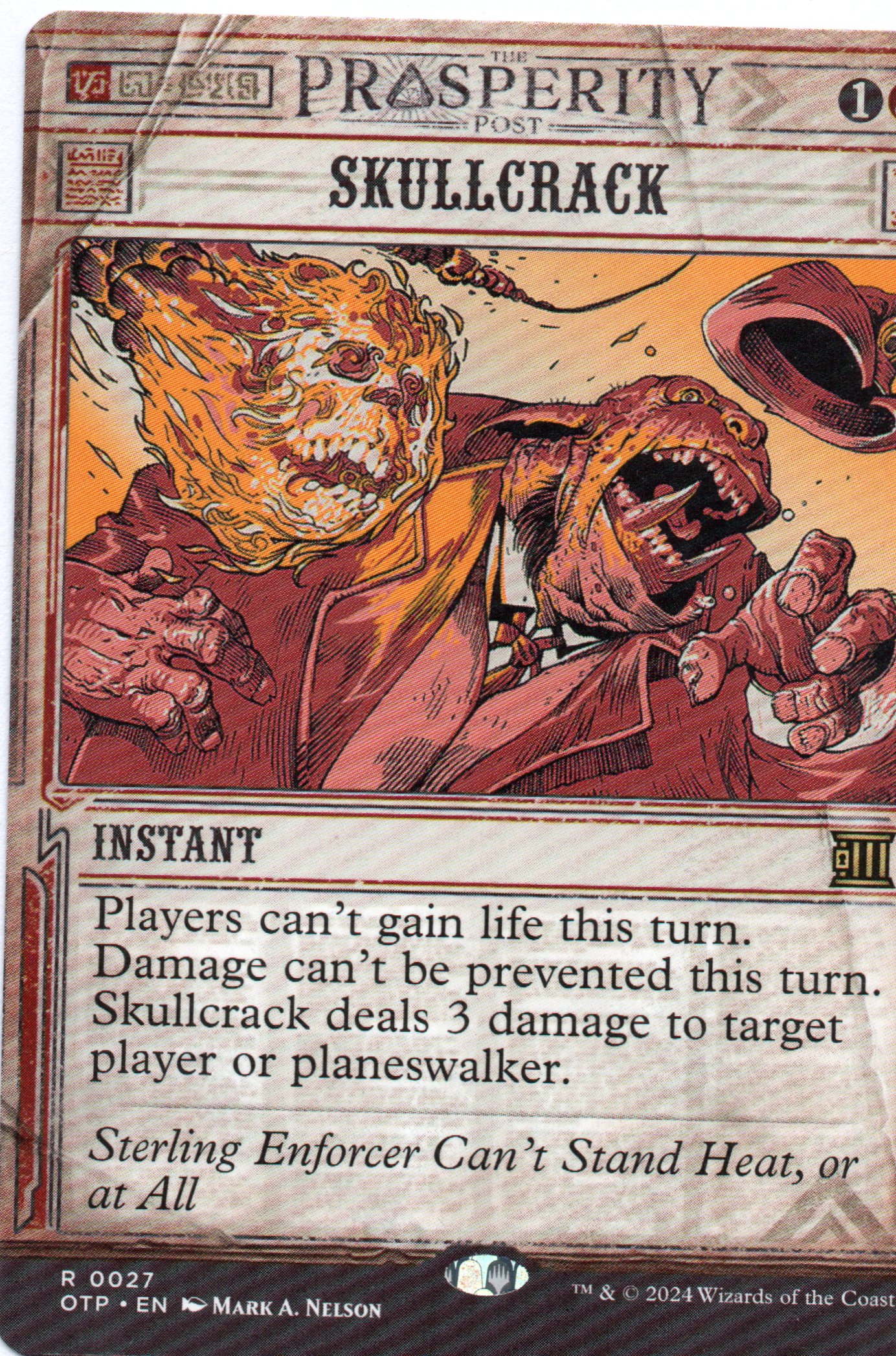  Skullcrack OTP 27 Rare 1