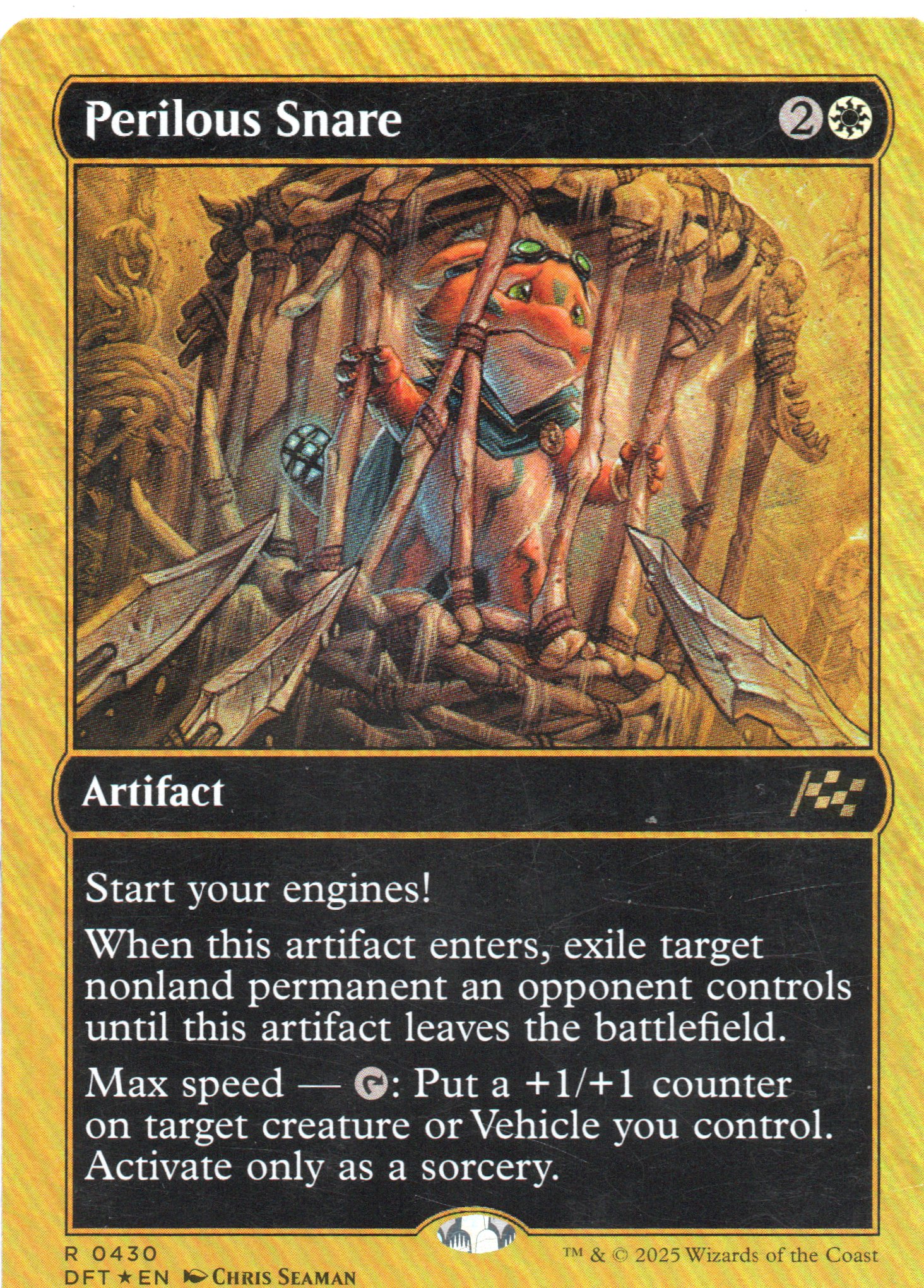  Perilous Snare DFT 430 Rare Foil 1