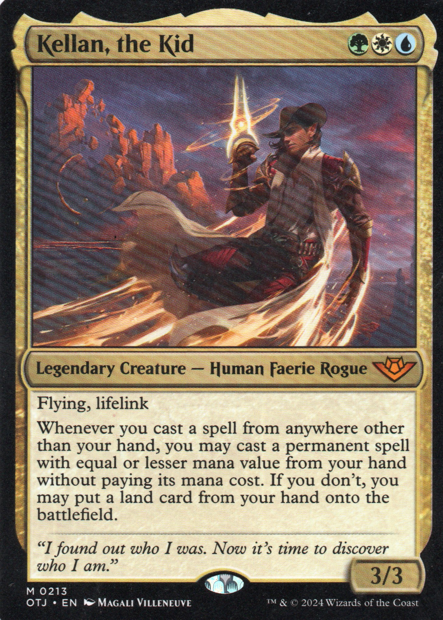  Kellan, the Kid OTJ 213 Mythic 1