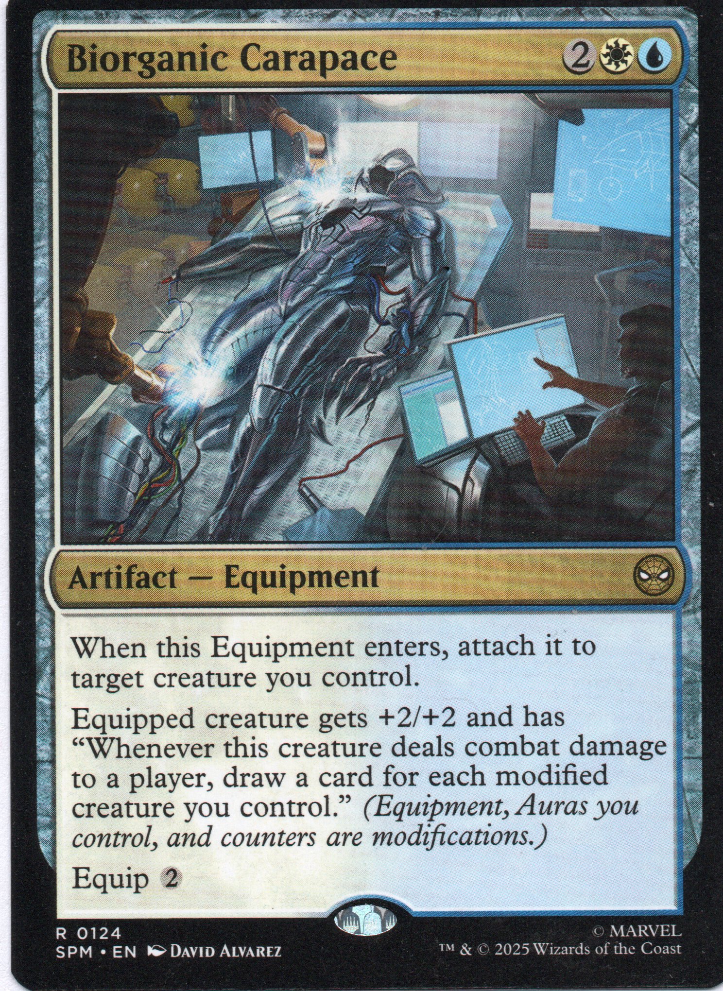  Biorganic Carapace SPM 124 Rare 1