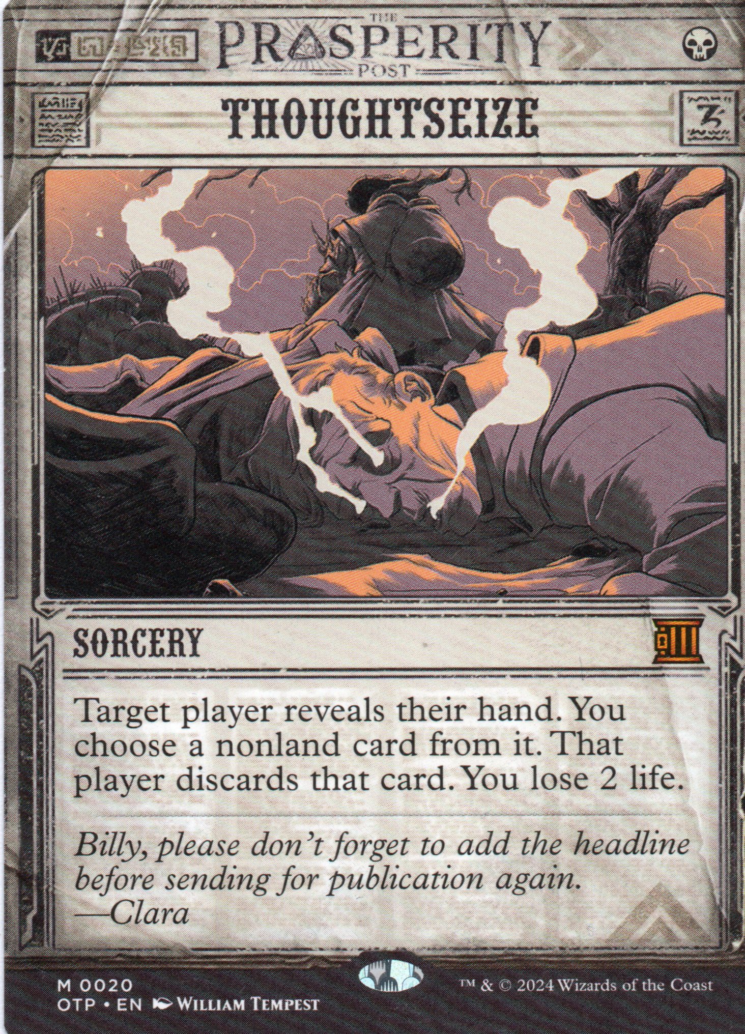  Thoughtseize OTP 20 Mythic 1