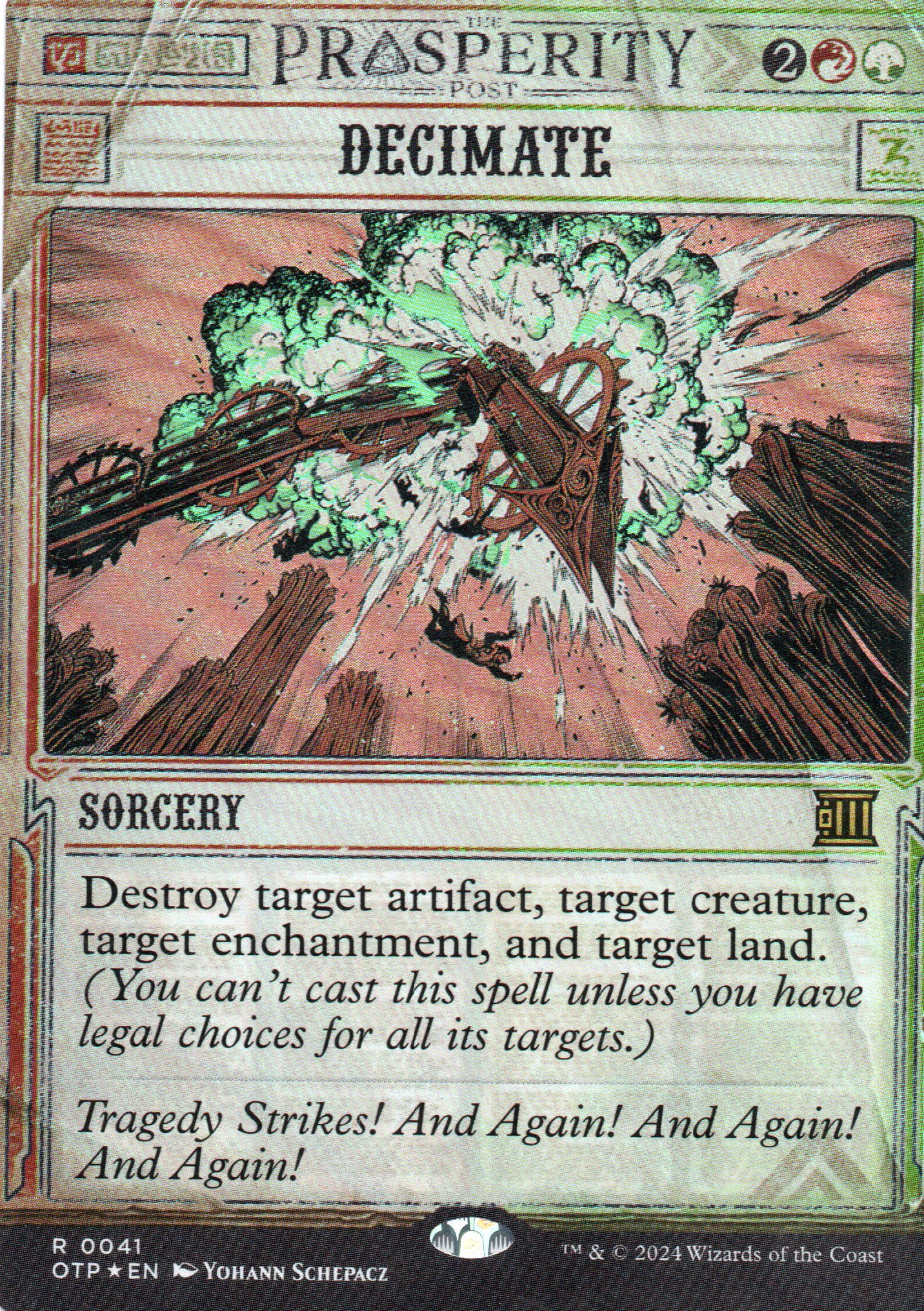  Decimate OTP 41 Rare Foil 1
