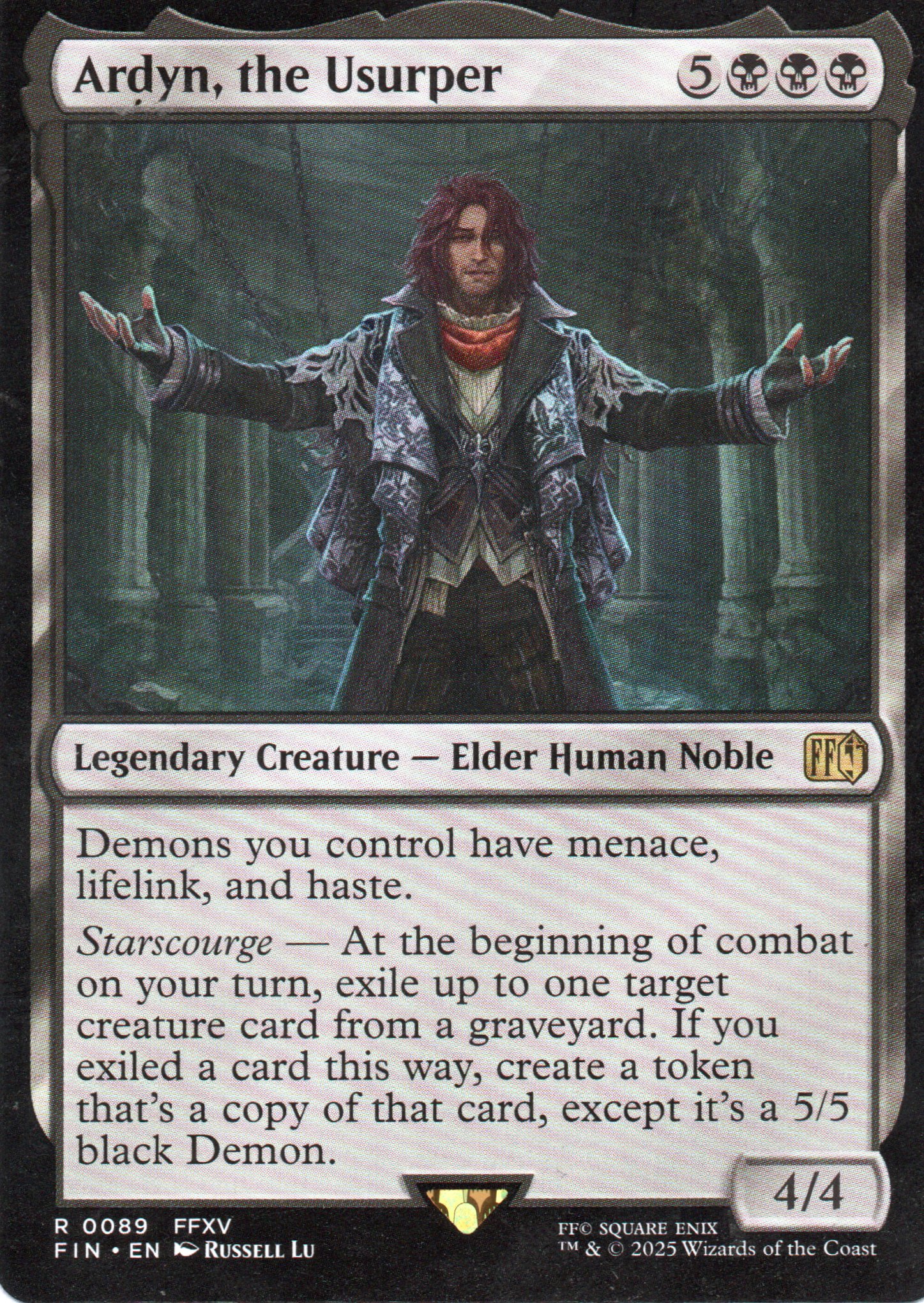  Ardyn, the Usurper FIN 89 Rare 1