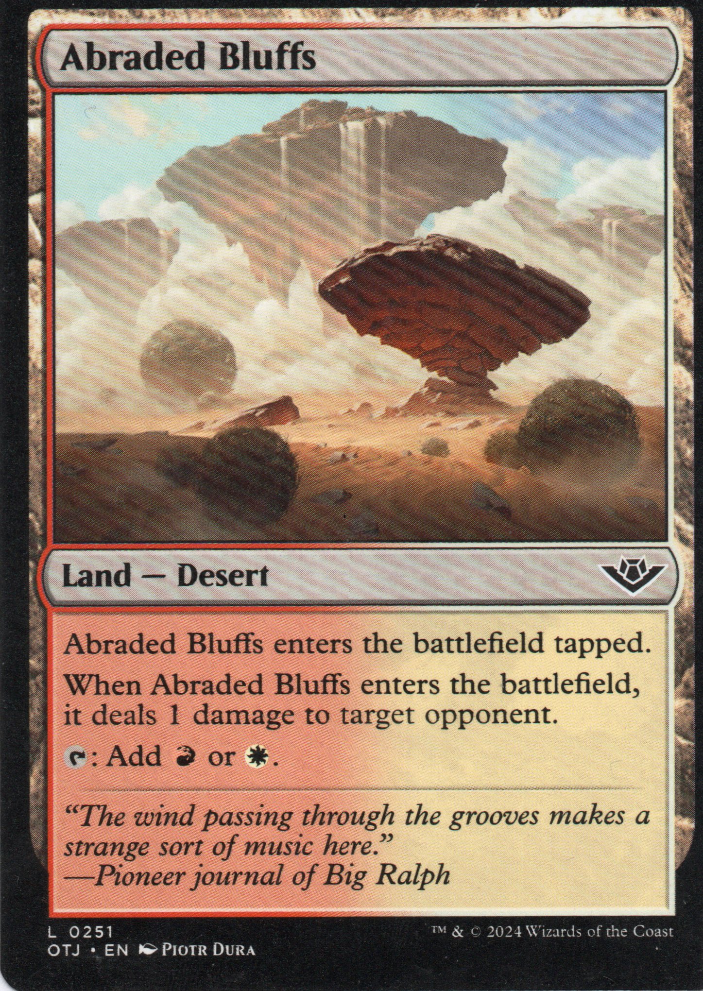  Abraded Bluffs OTJ 251 Commun 1