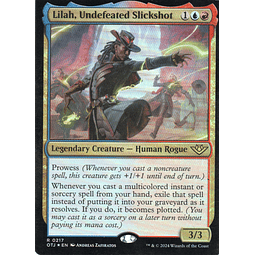  Lilah, Undefeated Slckshot OTJ 217 Rare Foil 1