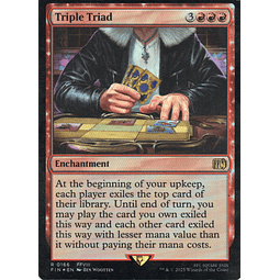  Triple Triad FIN 166 Rare Foil 1
