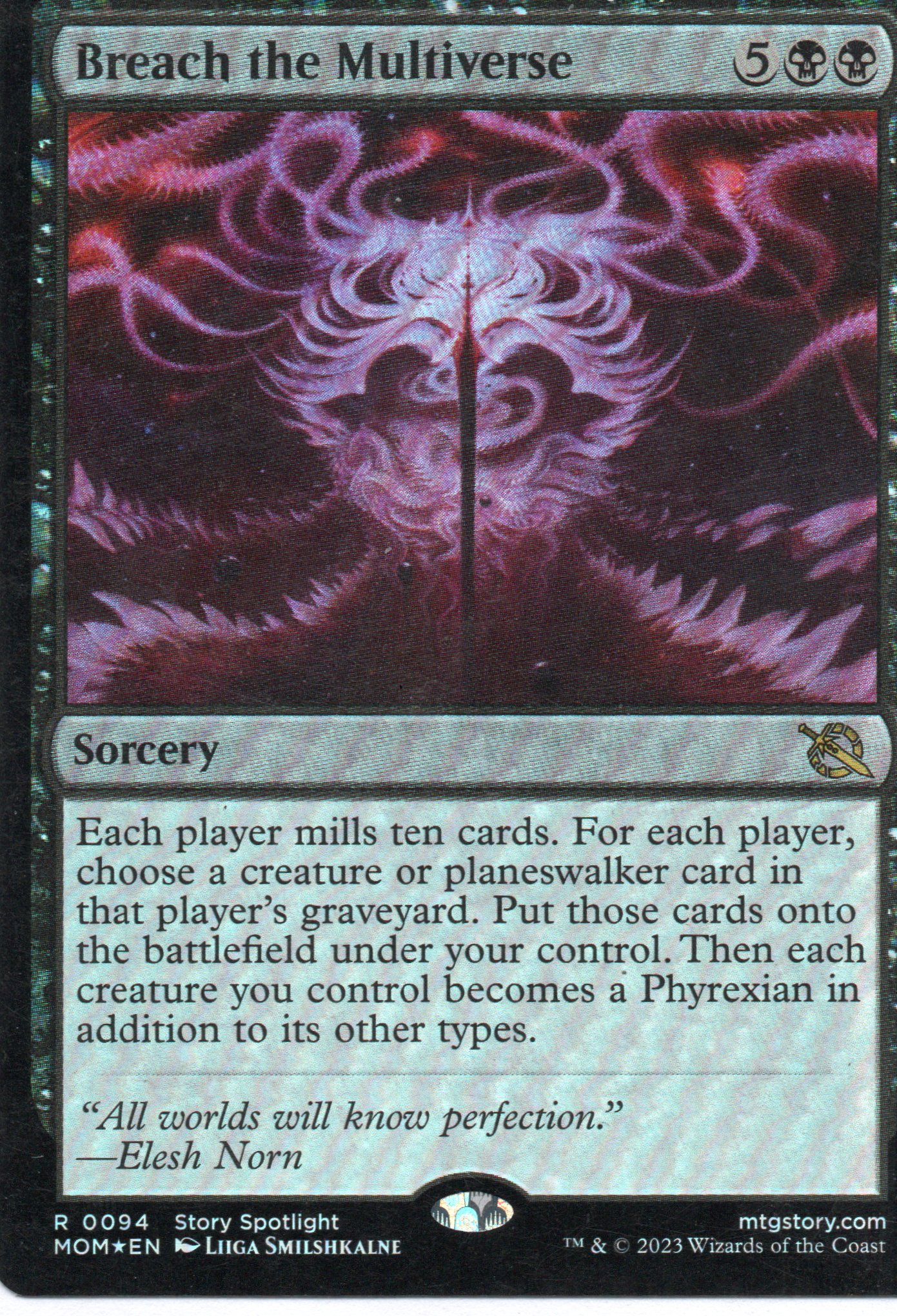  Breach the Multiverse MOM 94 Rare Foil 1