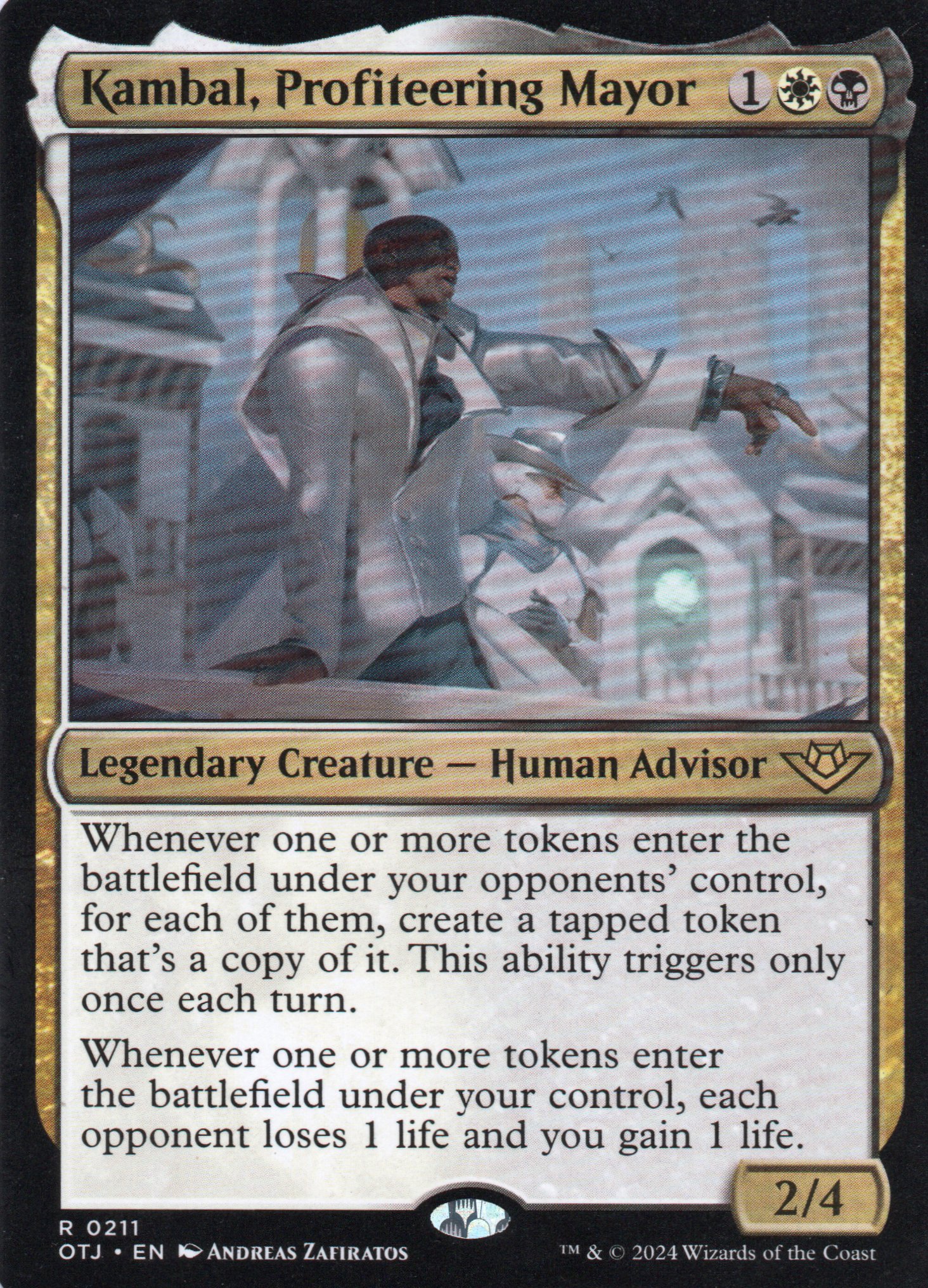  Kambal, Profiteering Mayor OTJ 211 Mythic 1