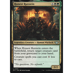  Honest Rutstein OTJ 207 Uncommun 1
