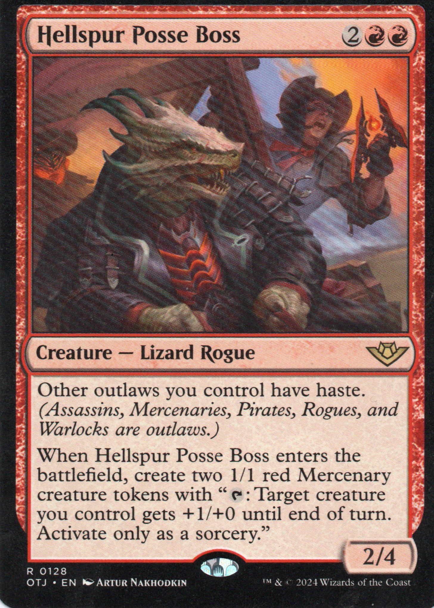  Hellspur Posse Boss OTJ 128 Rare 1