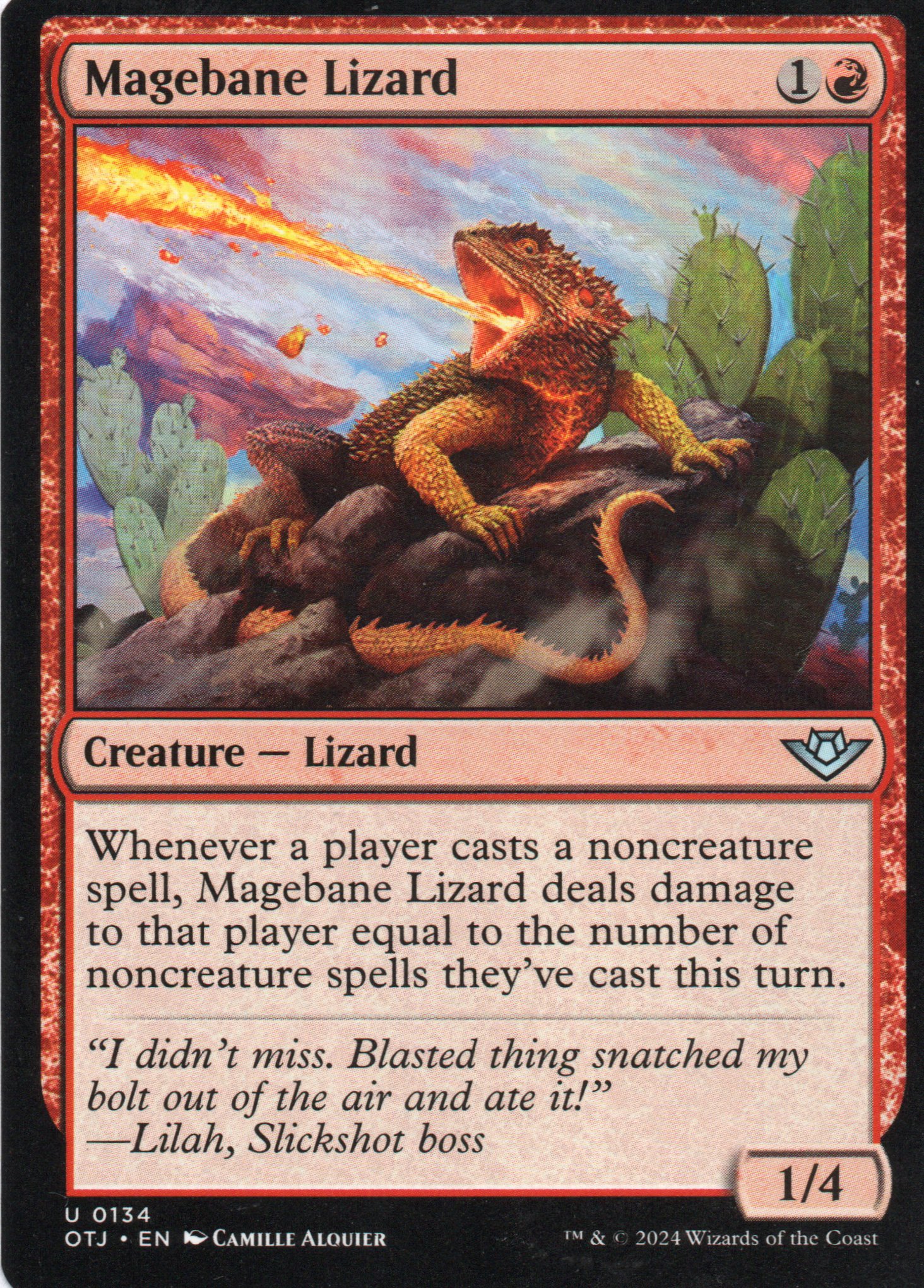  Magebane Lizard OTJ 134 Uncommun 1