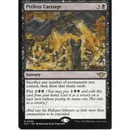  Pitiless Carnage OTJ 98 Rare 1