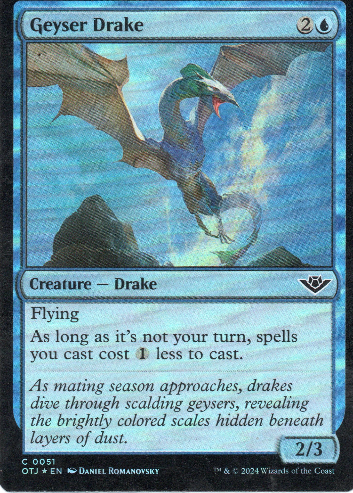  Geyser Drake OTJ 51 Commun Foil 1