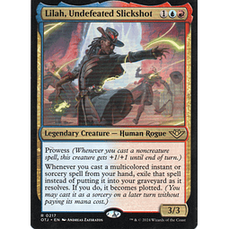  Lilah, Undefeated Slckshot OTJ 217 Rare 1