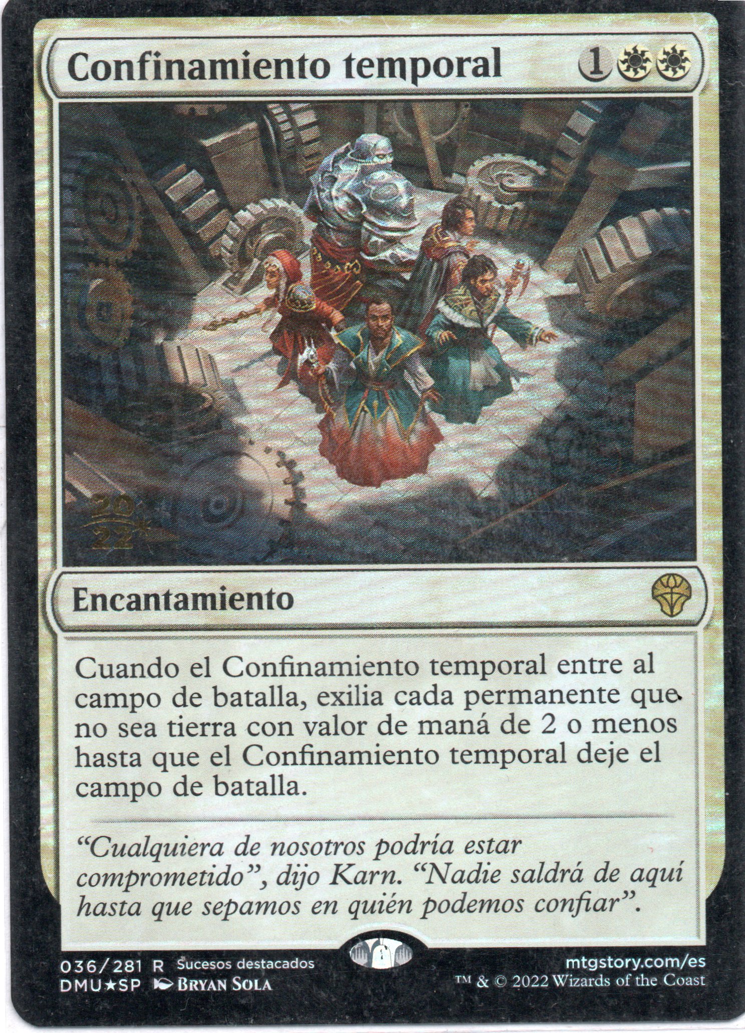  Confinamiento Temporal DMU 36 Rare Foil 1
