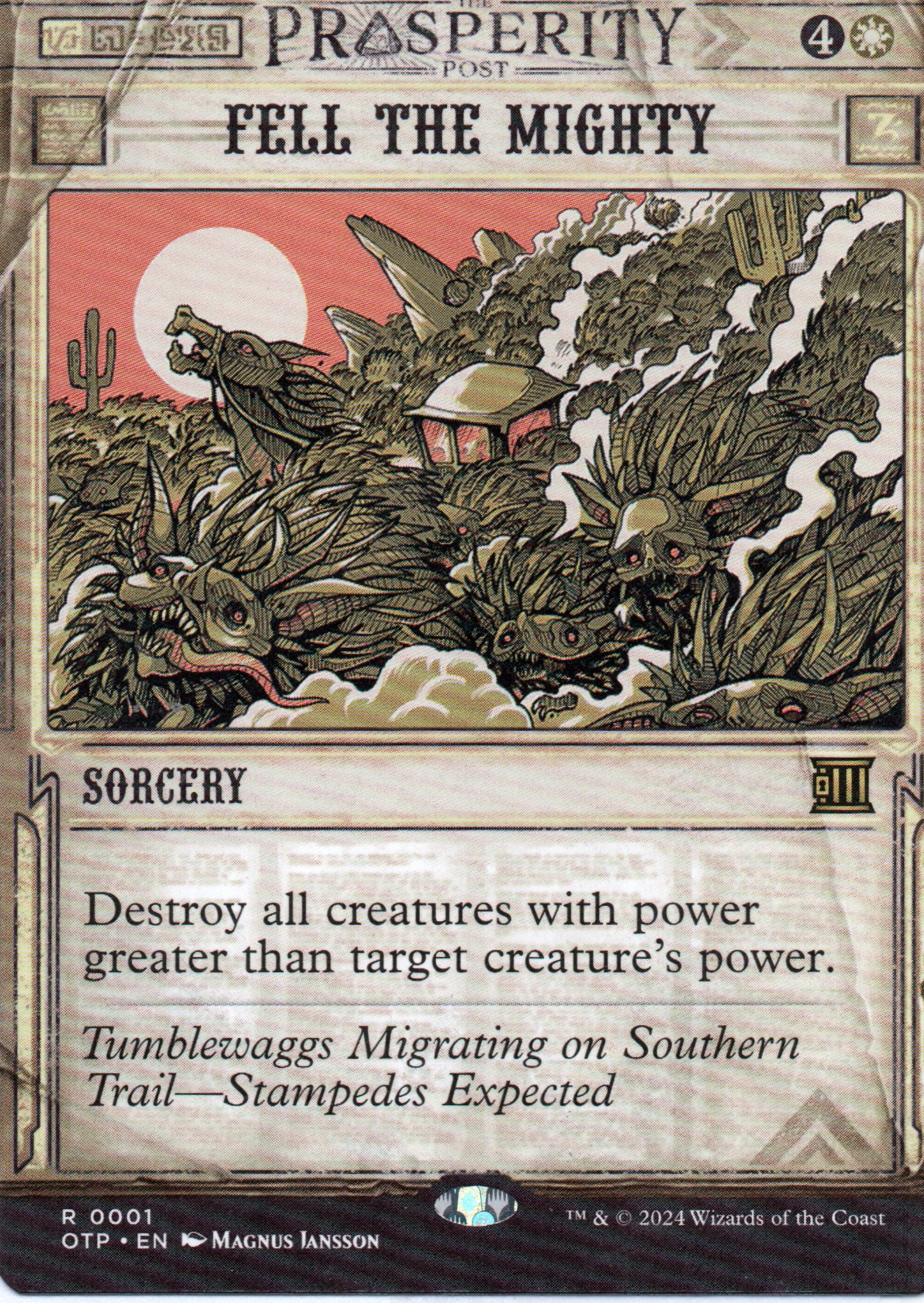  Fell the Mighty OTP 1 Rare 1