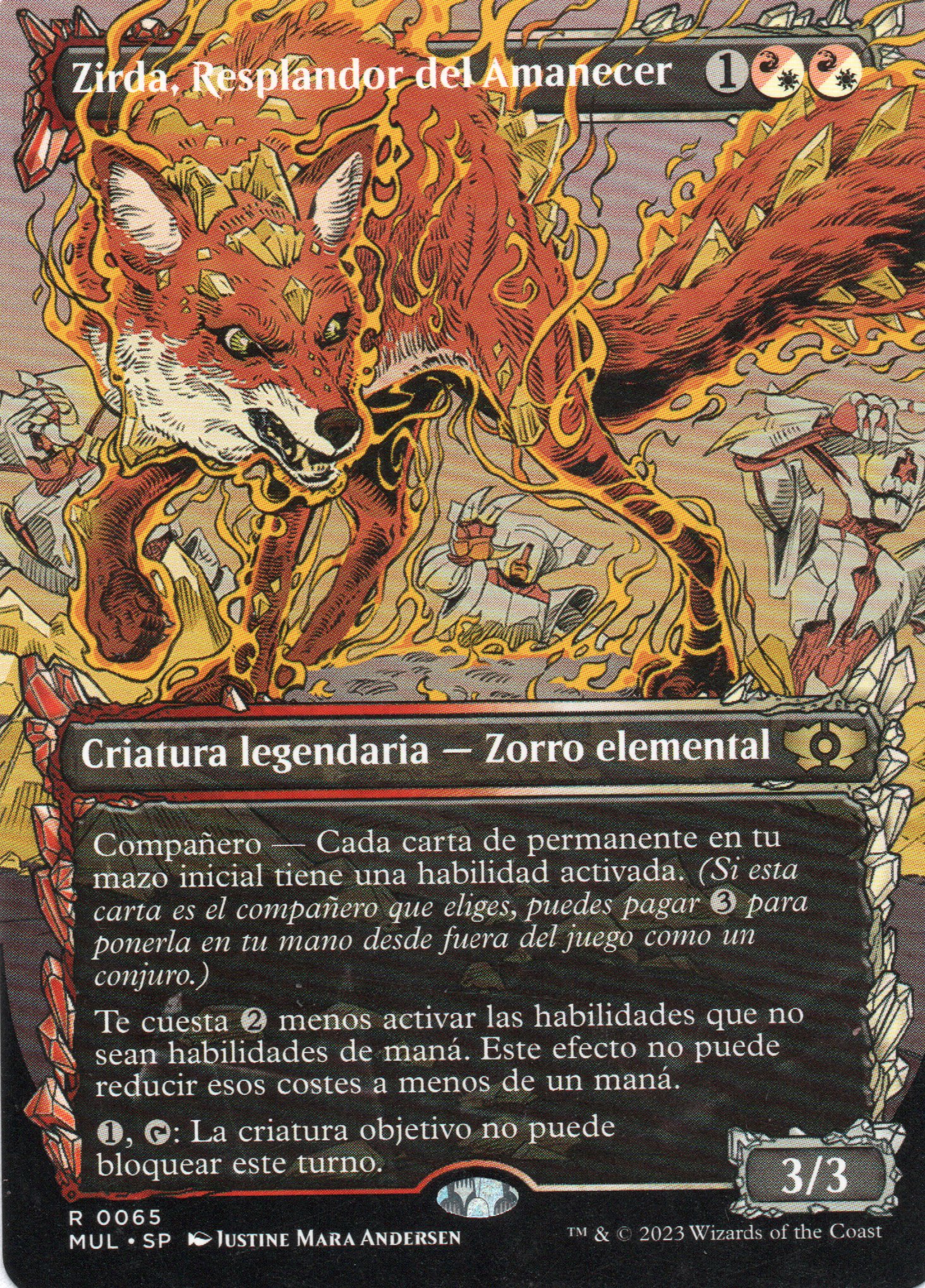  Zirda, Resplandor del Amanecer MUL 65 Rare 1