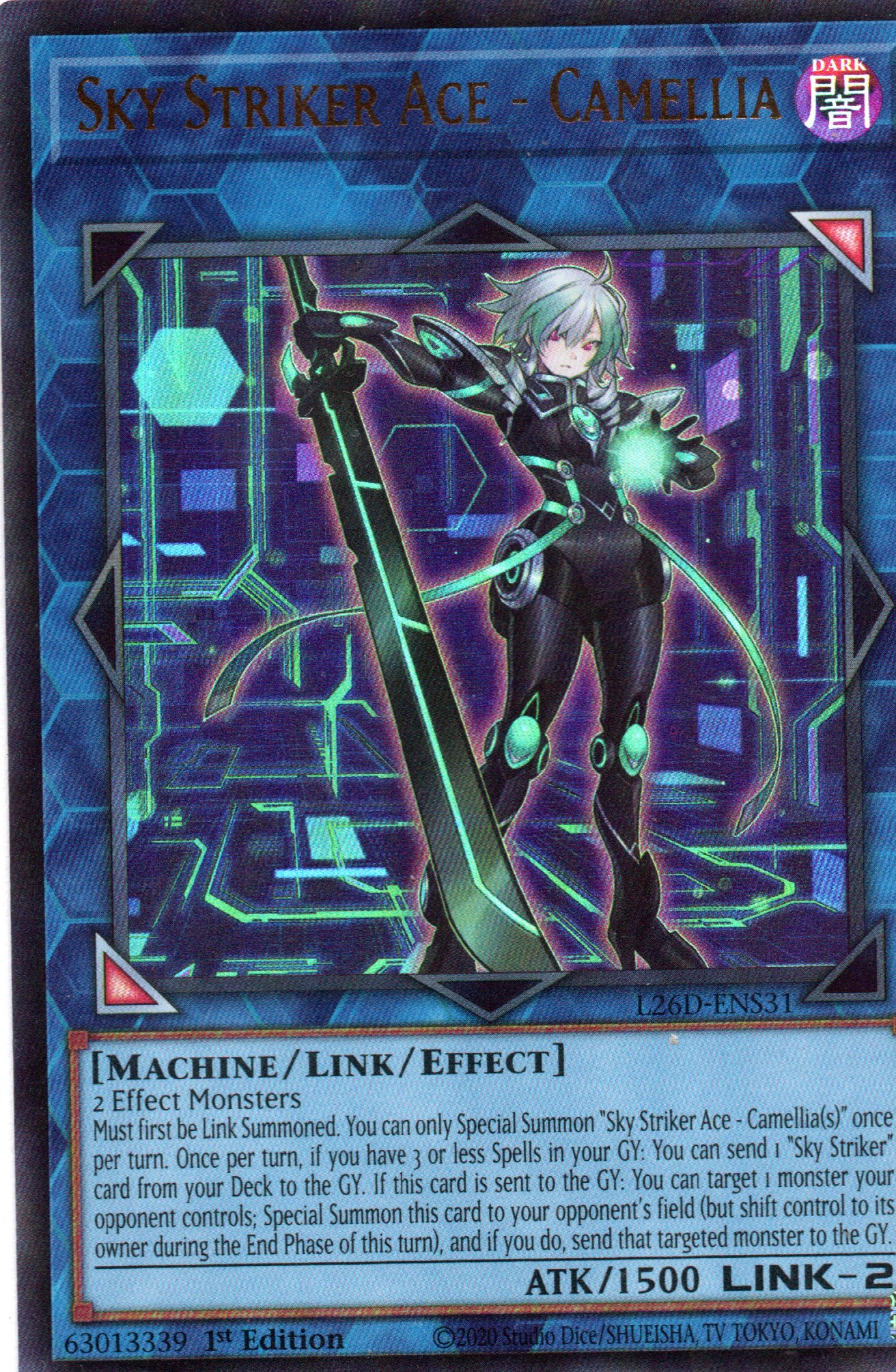 Sky Striker Ace - Camellia L26D-ENS31 Ultra rare