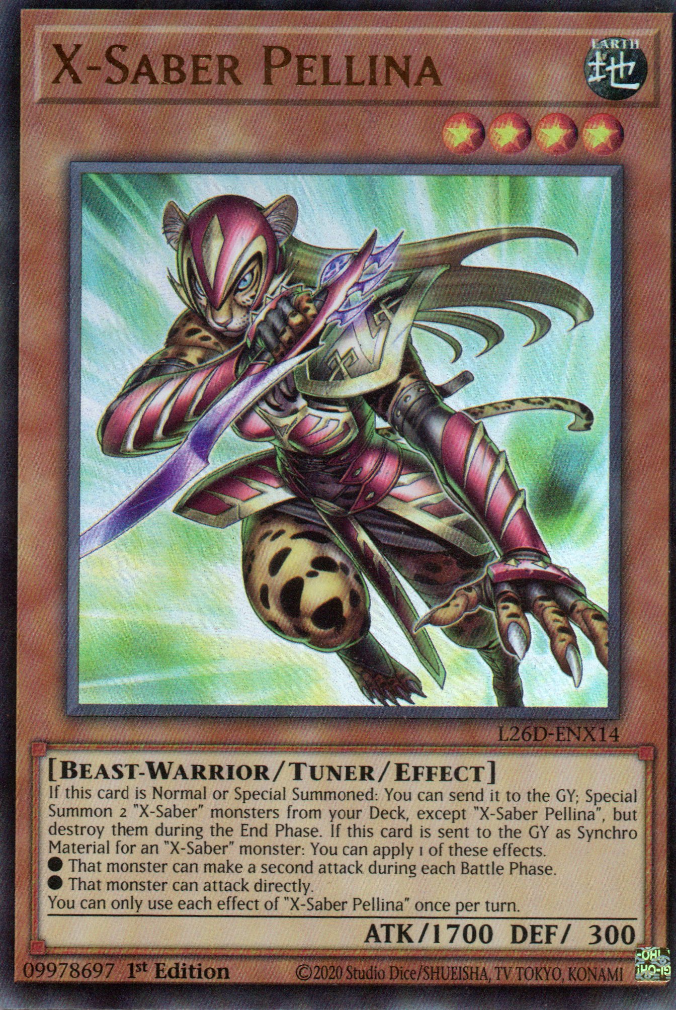 X-Saber Pellina L26D-ENX14 Ultra rare