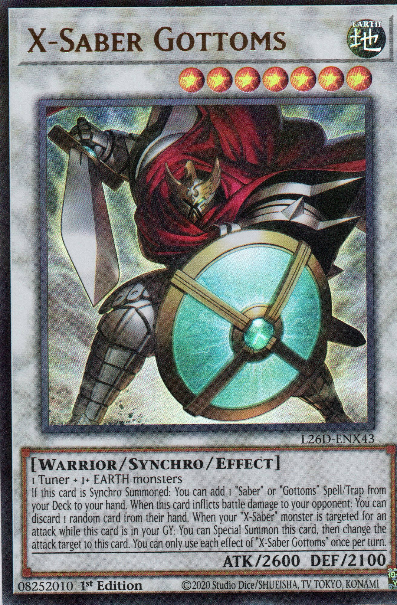 X-Saber Gottoms L26D-ENX43 Ultra rare