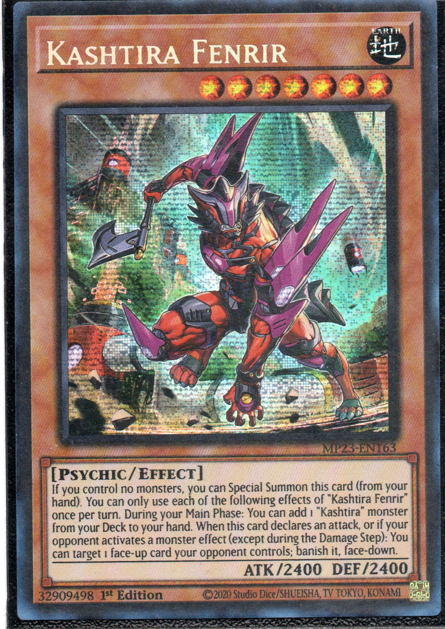 Kashtira Fenrir MP23-EN163 Secret rare