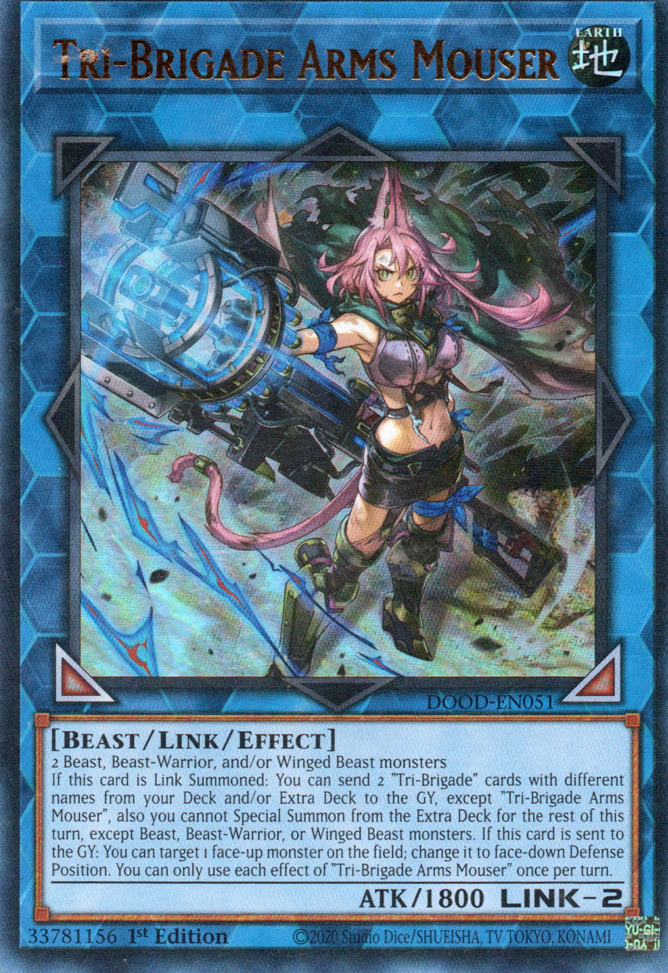 Tri-Brigade Arms Mouser DOOD-EN051 Ultra rare