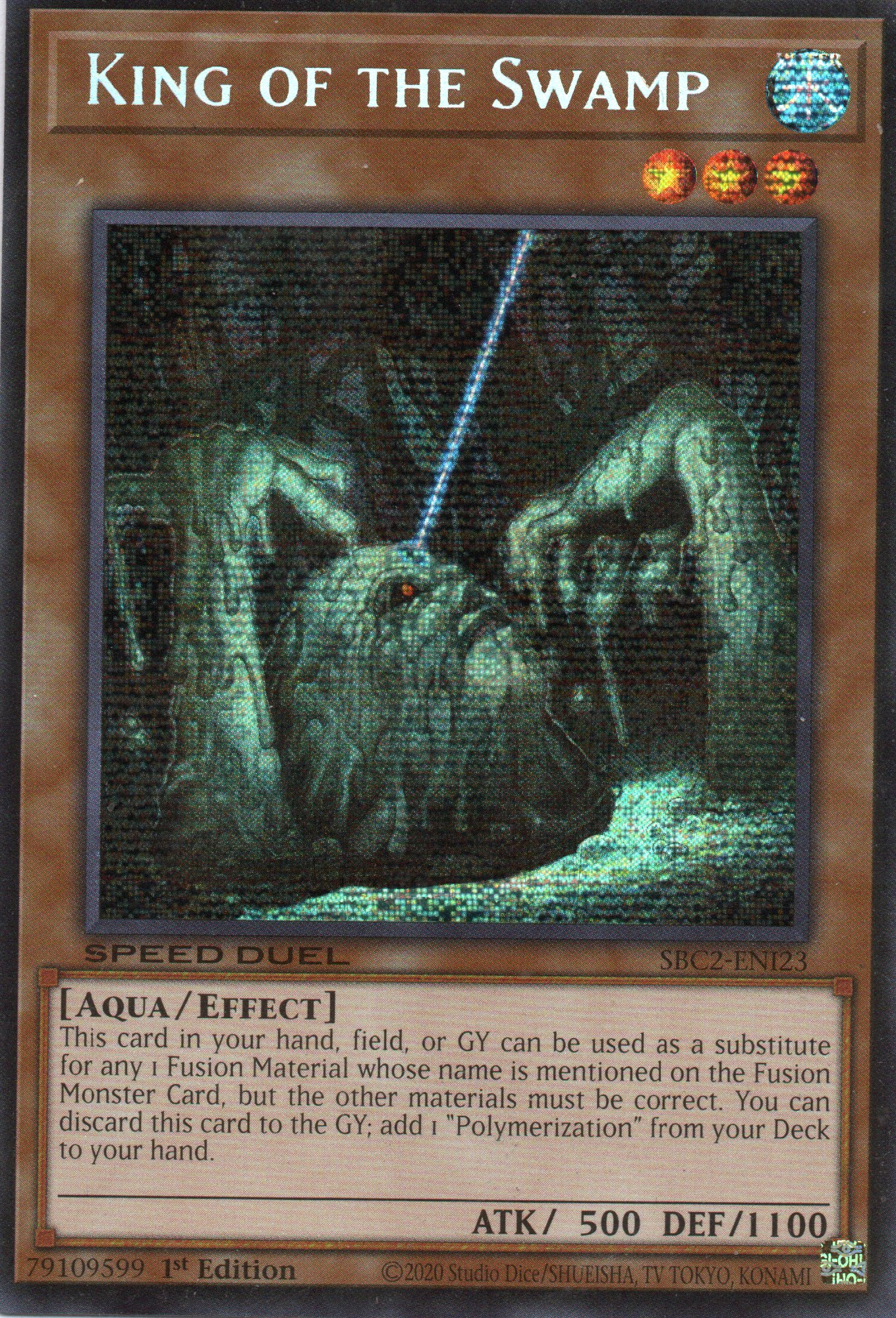 King of the Swamp SBC2-ENI23 Secret rare