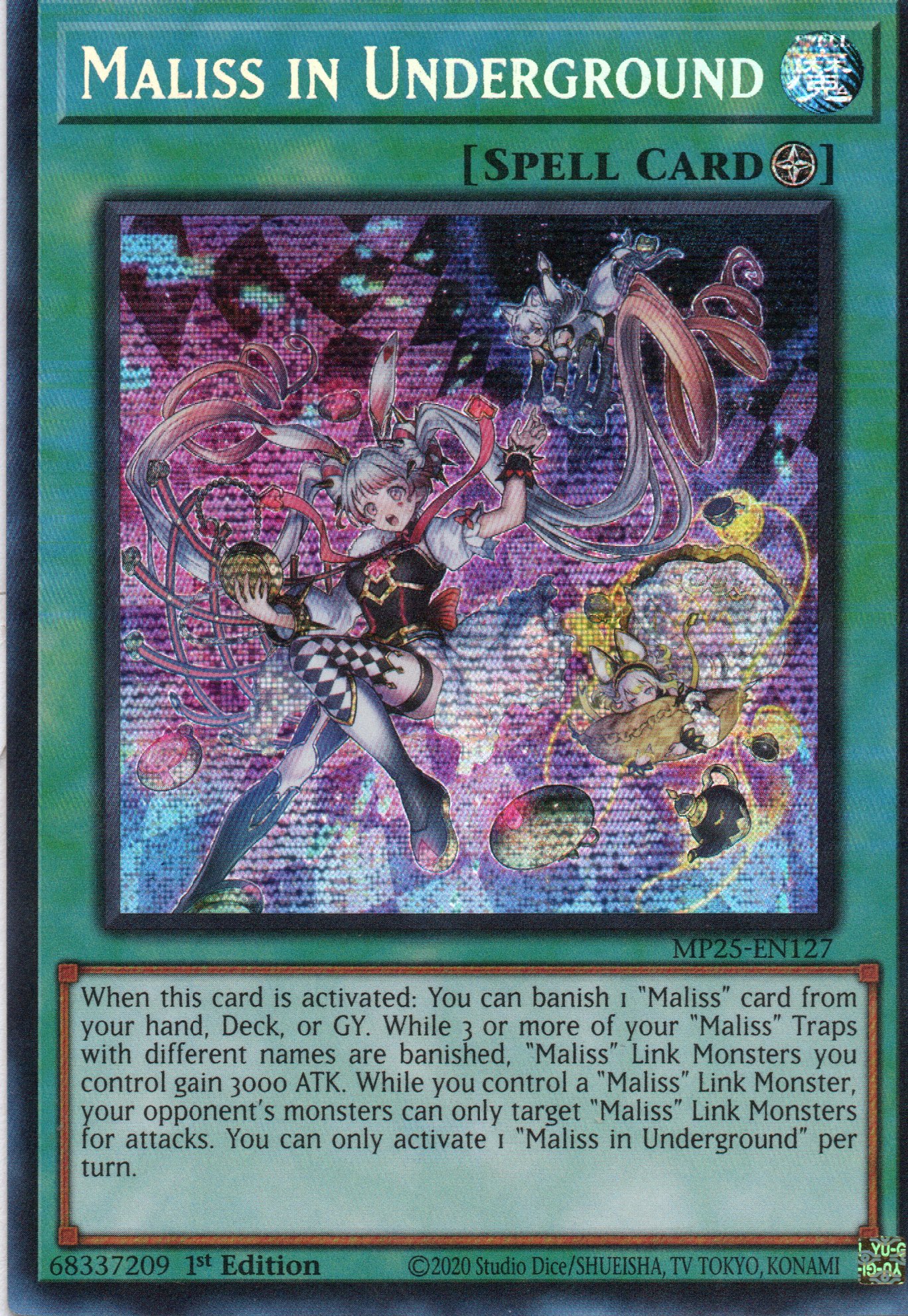 Maliss in Underground MP25-EN127 Secret rare