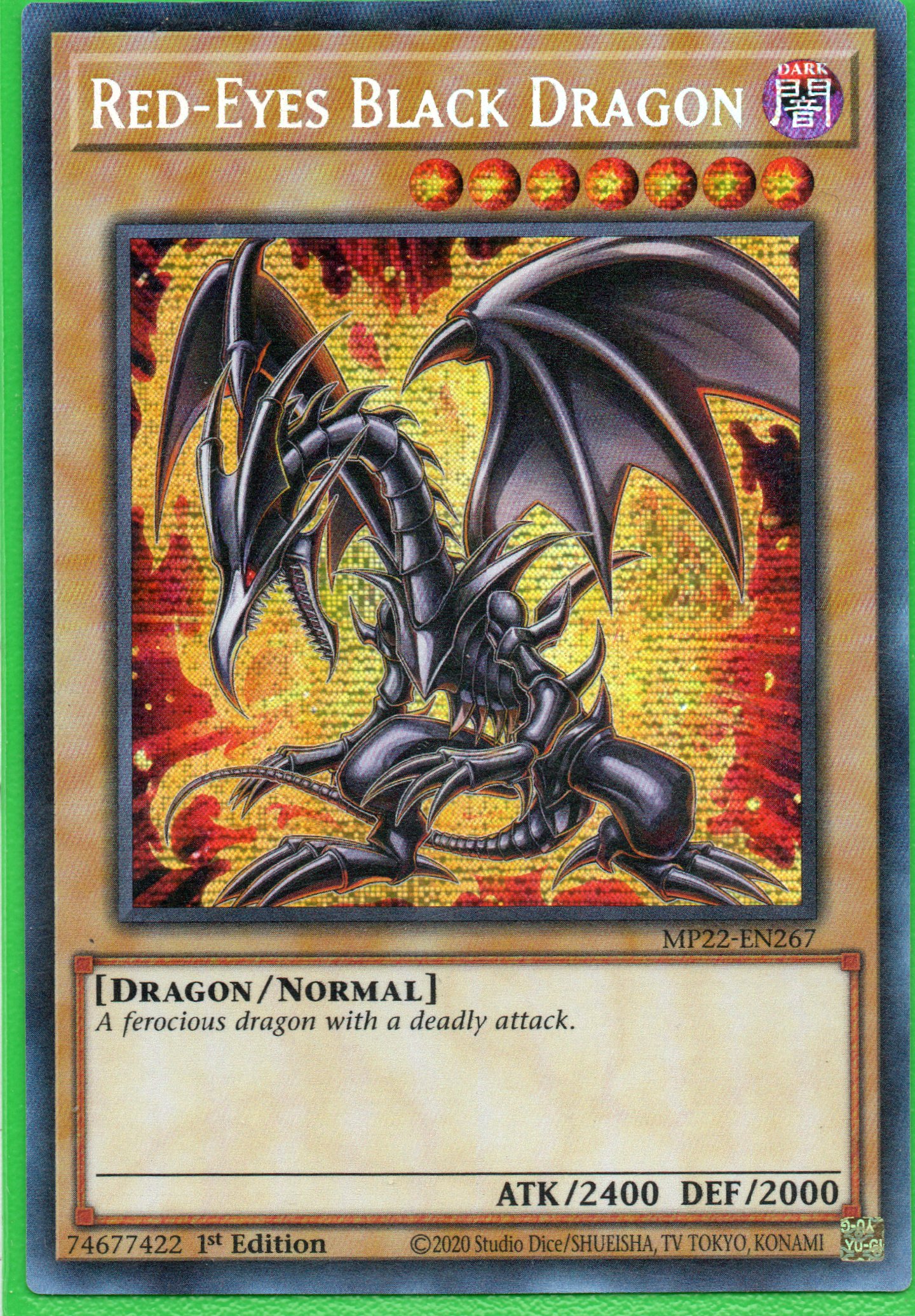 Red-Eyes Black Dragon MP22-EN267 Secret rare