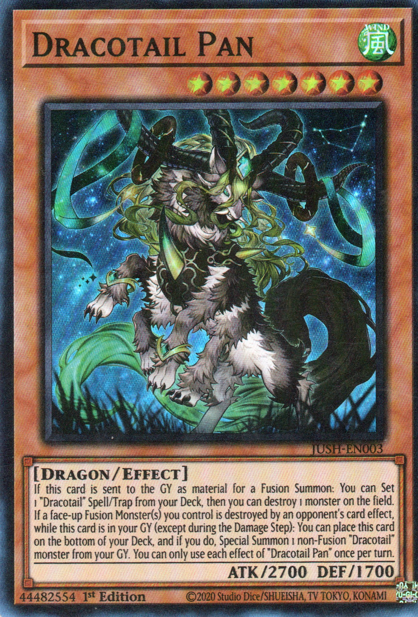 Dracotail Pan JUSH-EN003 Super rare