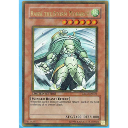 Raiza the Storm Monarch GLD2-EN026 Gold rare