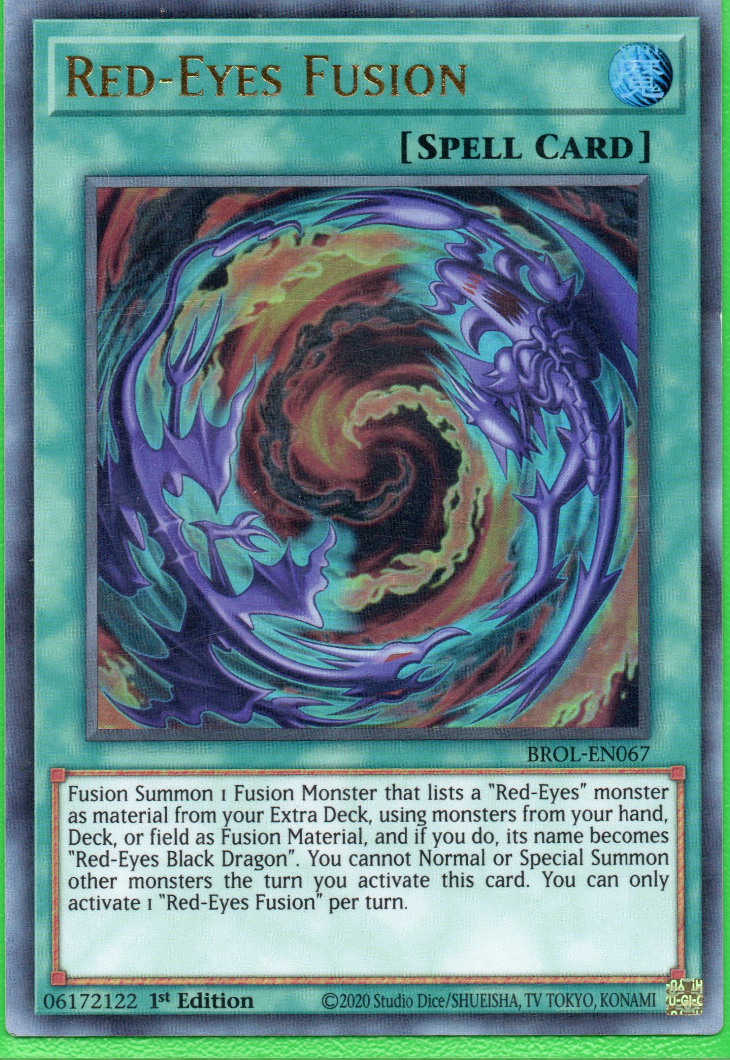 Red-Eyes Fusion BROL-EN067 Ultra rare