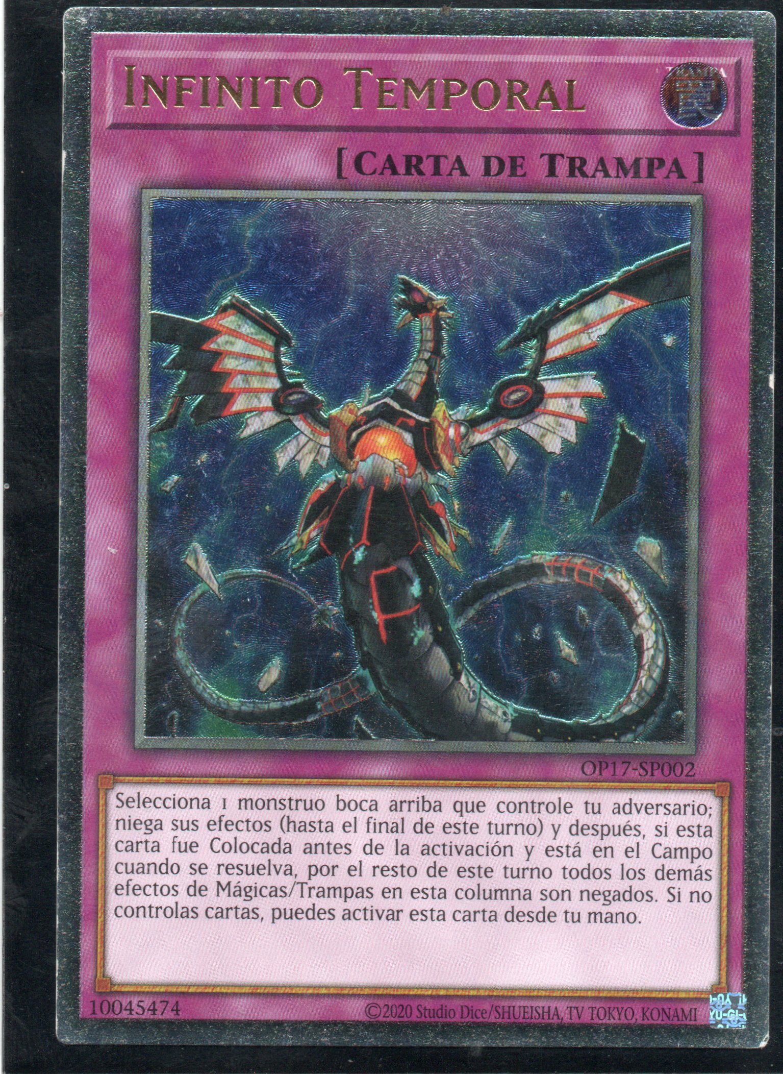 Infinito Temporal OP17-SP002 Ultimate rare