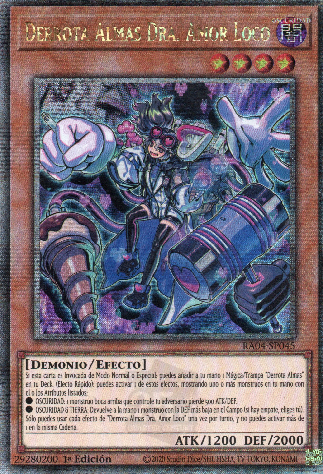 Derrota Almas Dra. Amor Loco RA04-SP045 Quarter rare