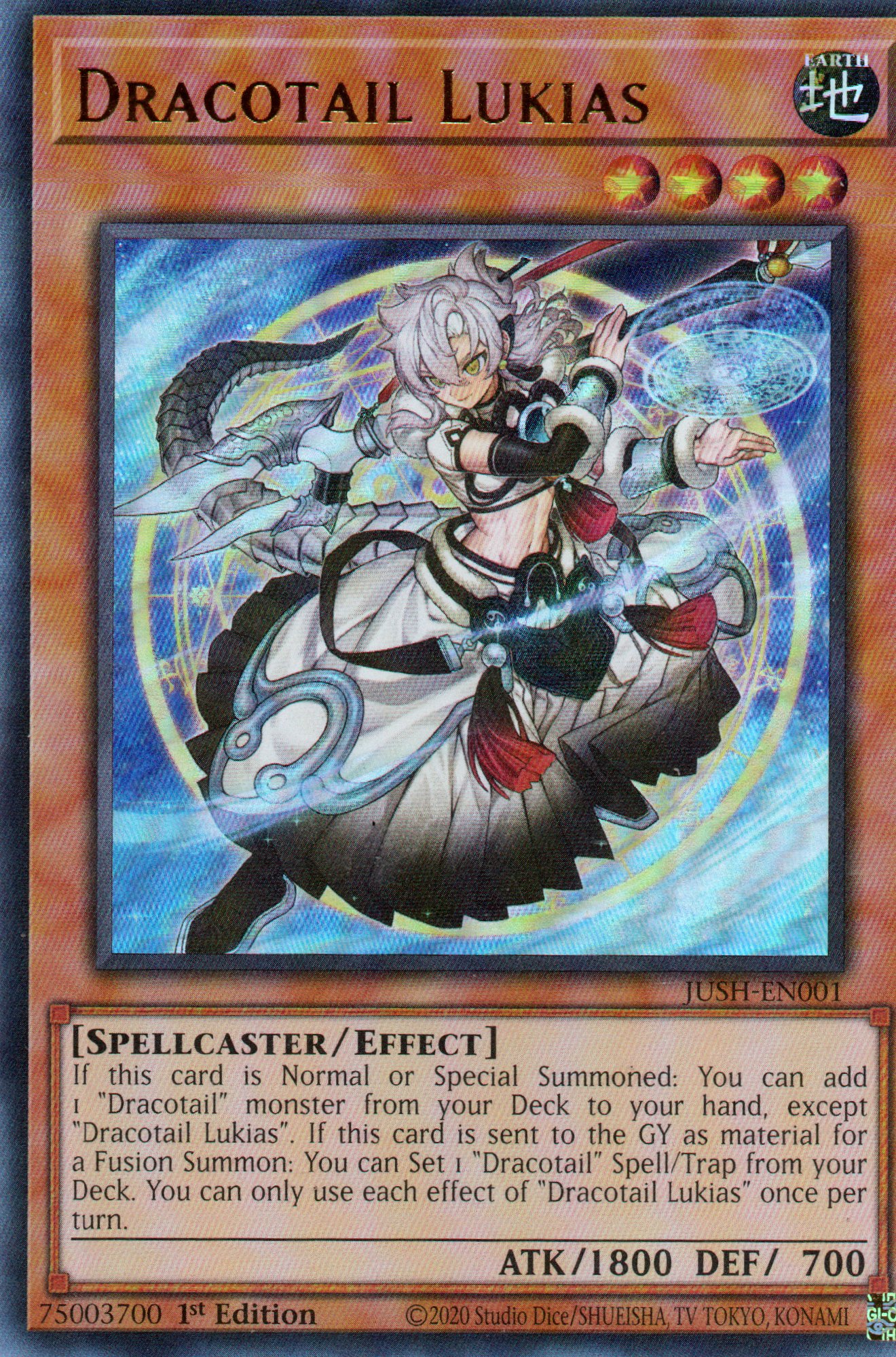 Dracotail Lukias JUSH-EN001 Ultra rare