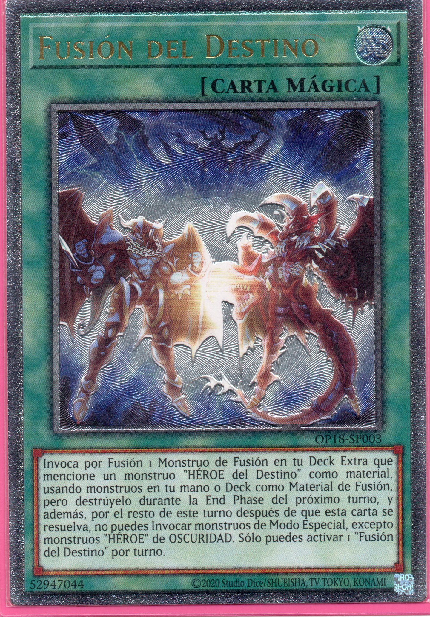 Fusion del Destino OP18-SP003 Ultimate rare