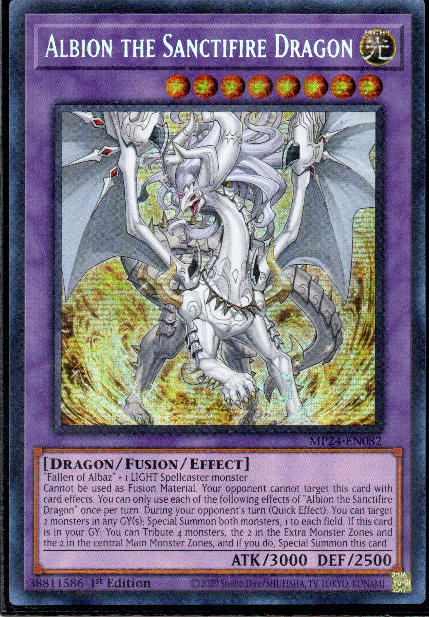 Albion the Sanctifire MP24-EN082 Secret rare