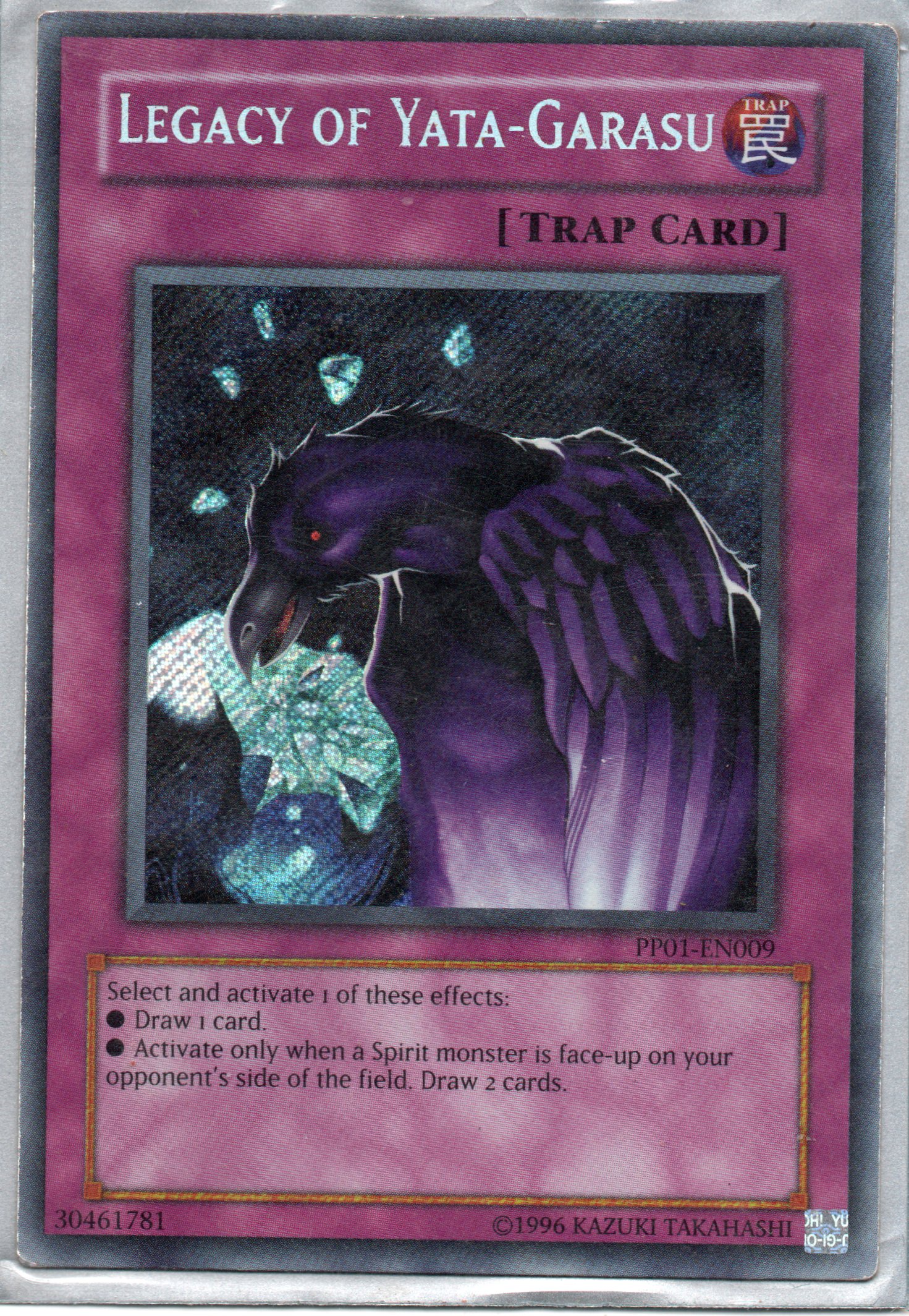 Legacy of Yata-Garasu PP01-EN009 Secret rare