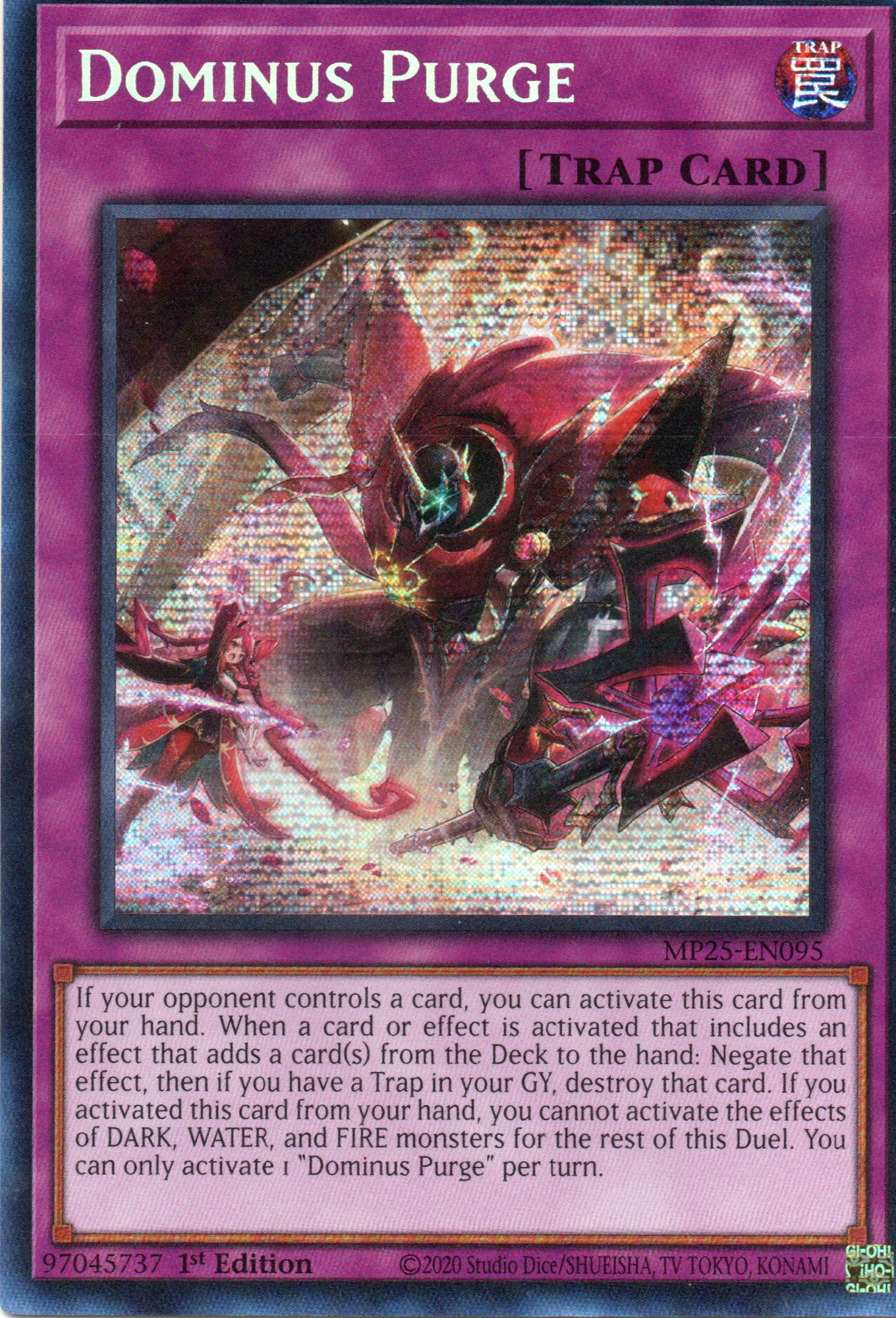 Dominus Purge MP25-EN095 Secret rare