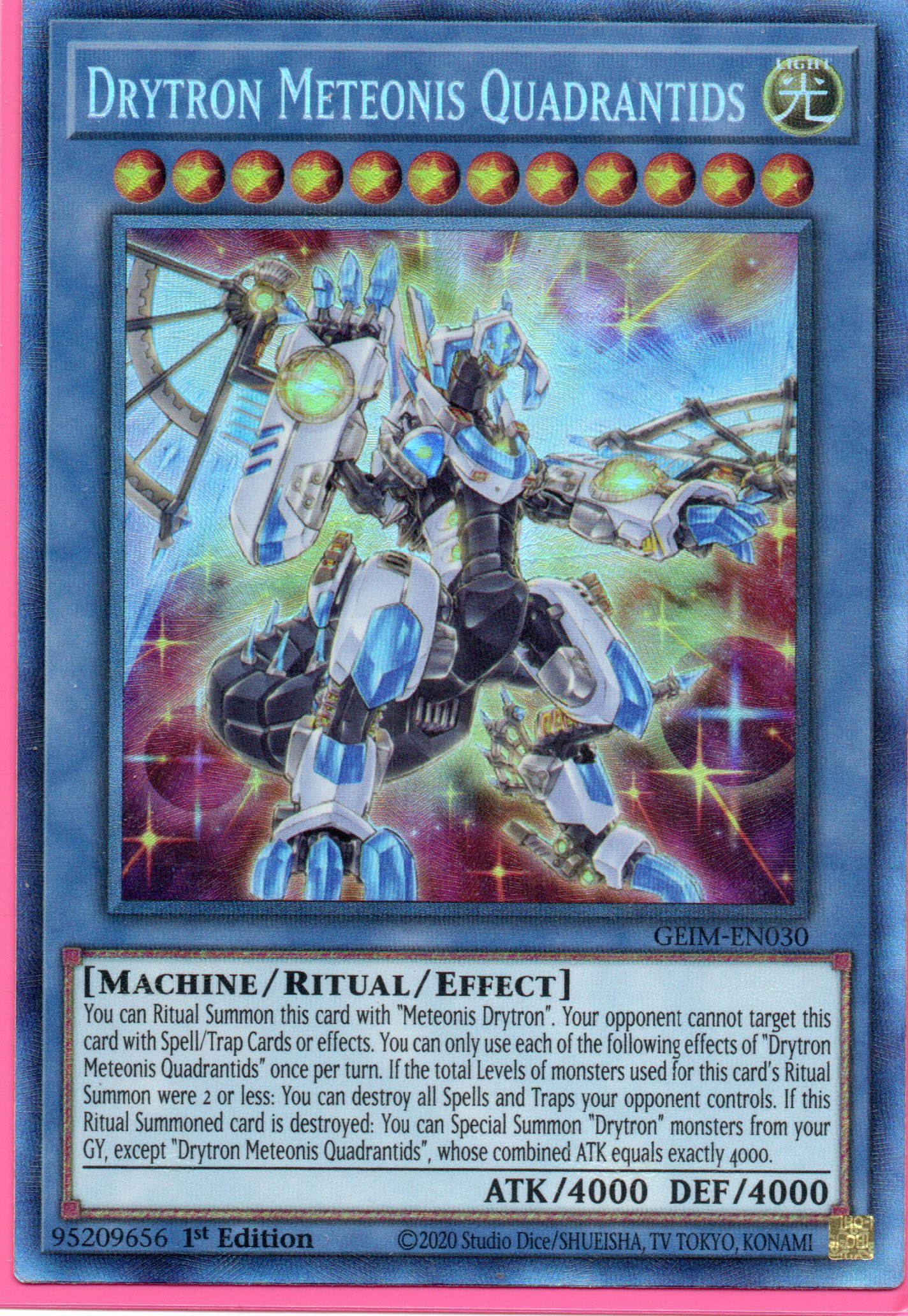 Drytron Meteonis Quadrantis GEIM-EN030 Ultimate rare