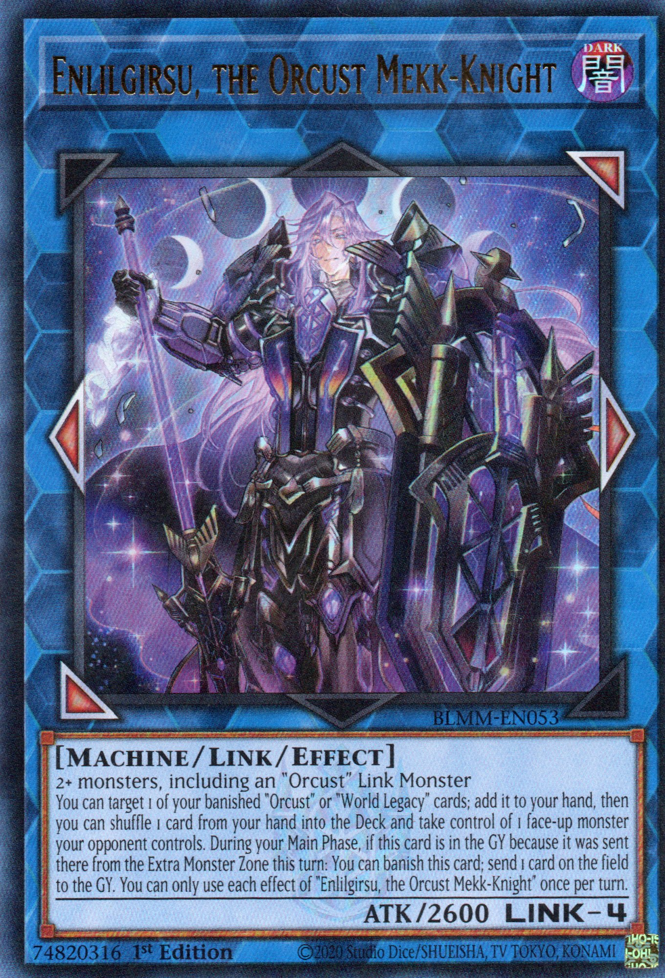 Enlilgirsu, the Orcust Mekk-Knight BLMM-EN053 Ultra rare