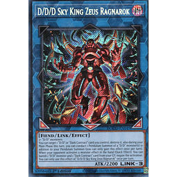D/D/D Sky King Zeus Ragnarok DOOD-EN049 Secret rare