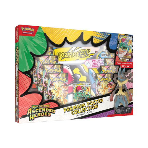 Pokrmon tcg: Gardevoir Poster Collection Lucario ingles