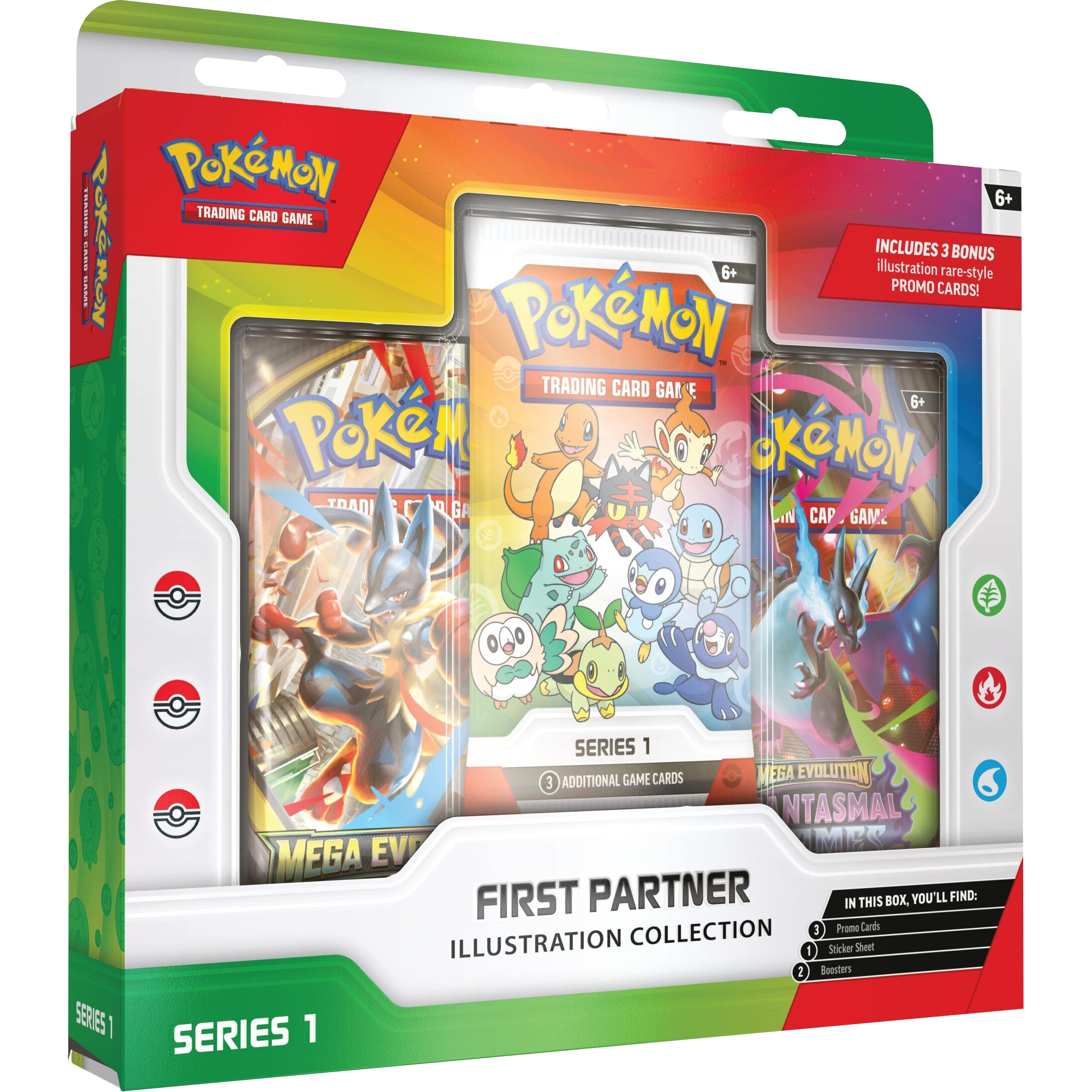 First Partner Illustration Collector Series 1 Pokemon TCG Ingles