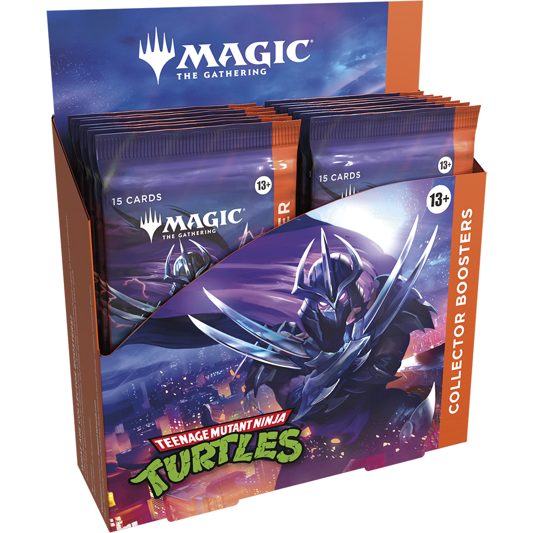 Teenage Mutant Ninja Turtles Collector Booster box Magic The Gathering Ingles